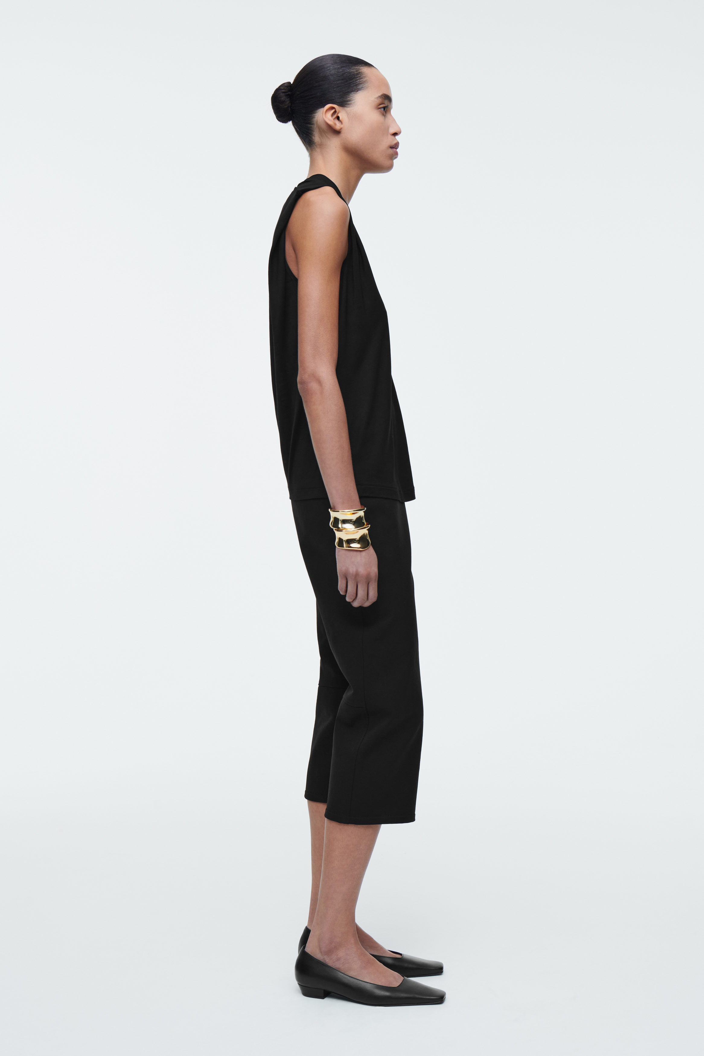【即日発送】Acka drape volume tops Off-White New Obsession Draped Top