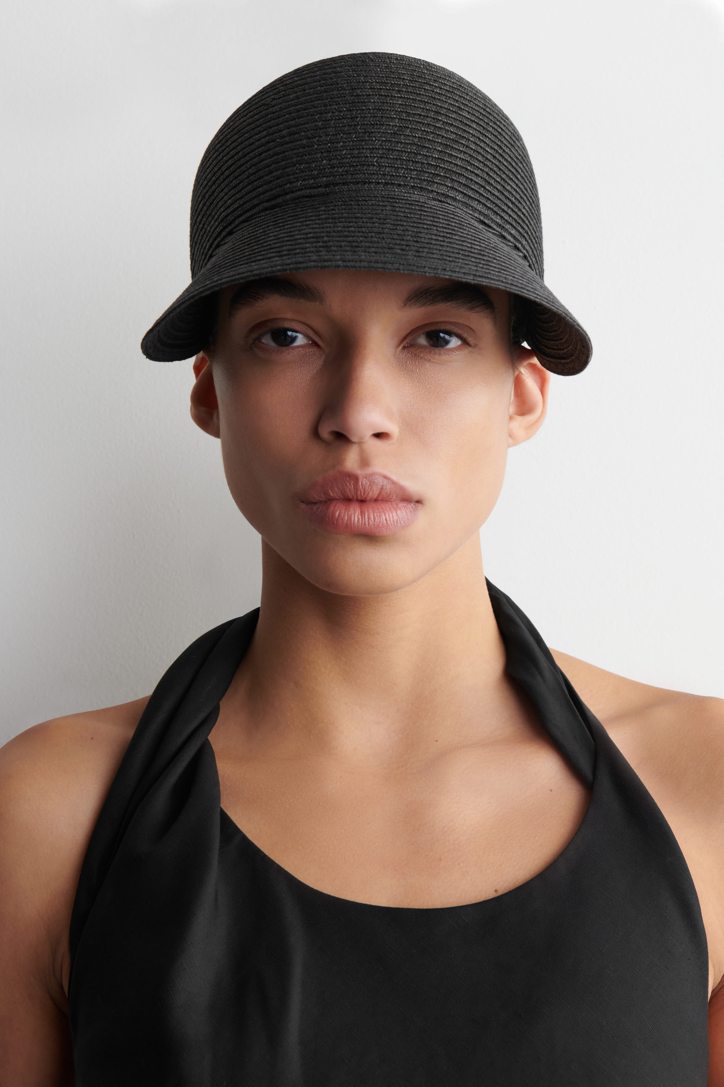WOVEN STRAW BASEBALL CAP