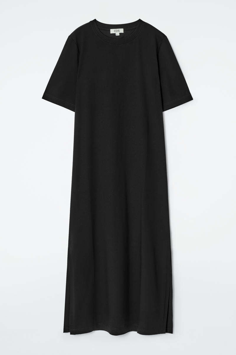 Cotton Midi T-Shirt Dress