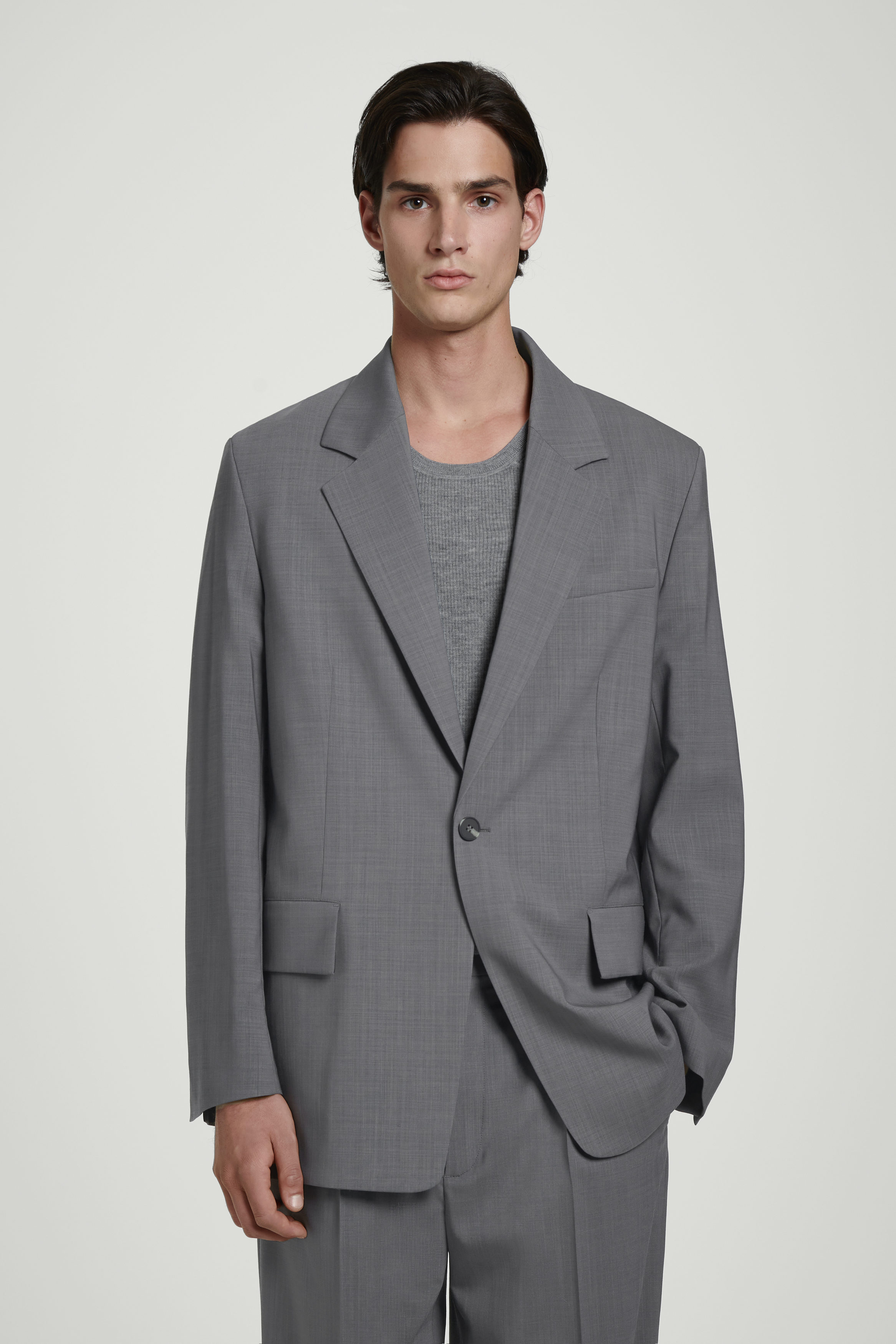 ジャケット GREY WOOL BLAZER Triumph Zx 100% Wool Vintage Blazer Made In Italy 38L | eBay