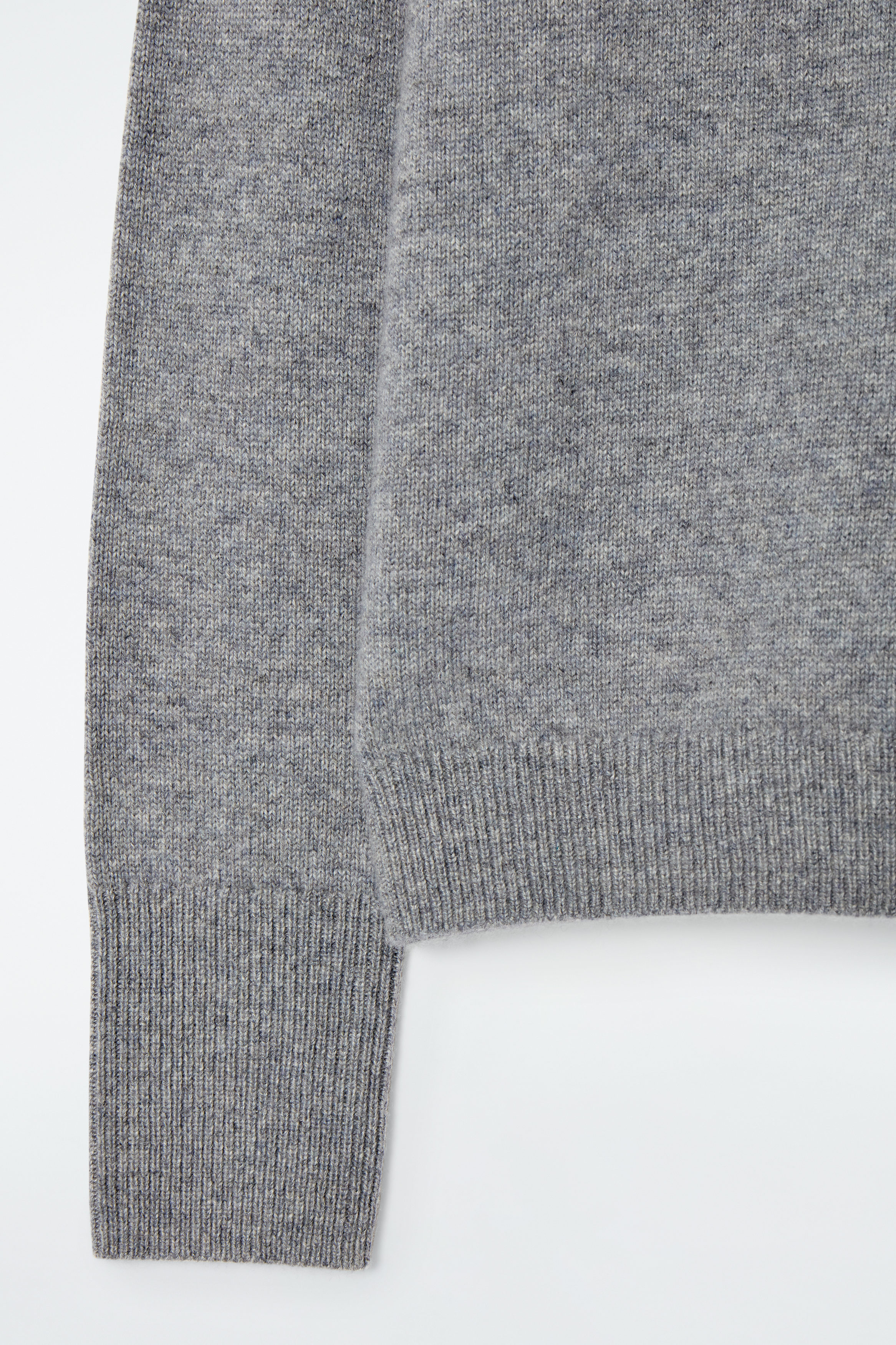 トップス Wool Cashmere Seamless Knit Allover Loops Wool Silk Cashmere Sweater