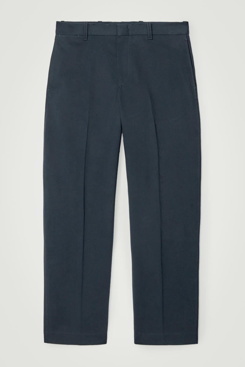 Relaxed Straight-Leg Chinos