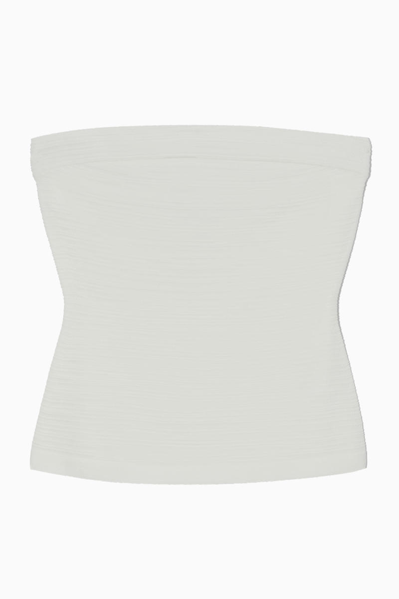 Textured Bandeau Top