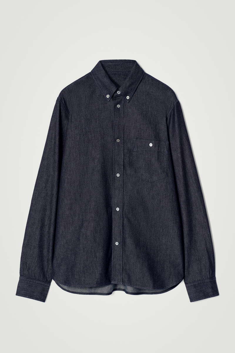 Chambray Shirt in Indigo