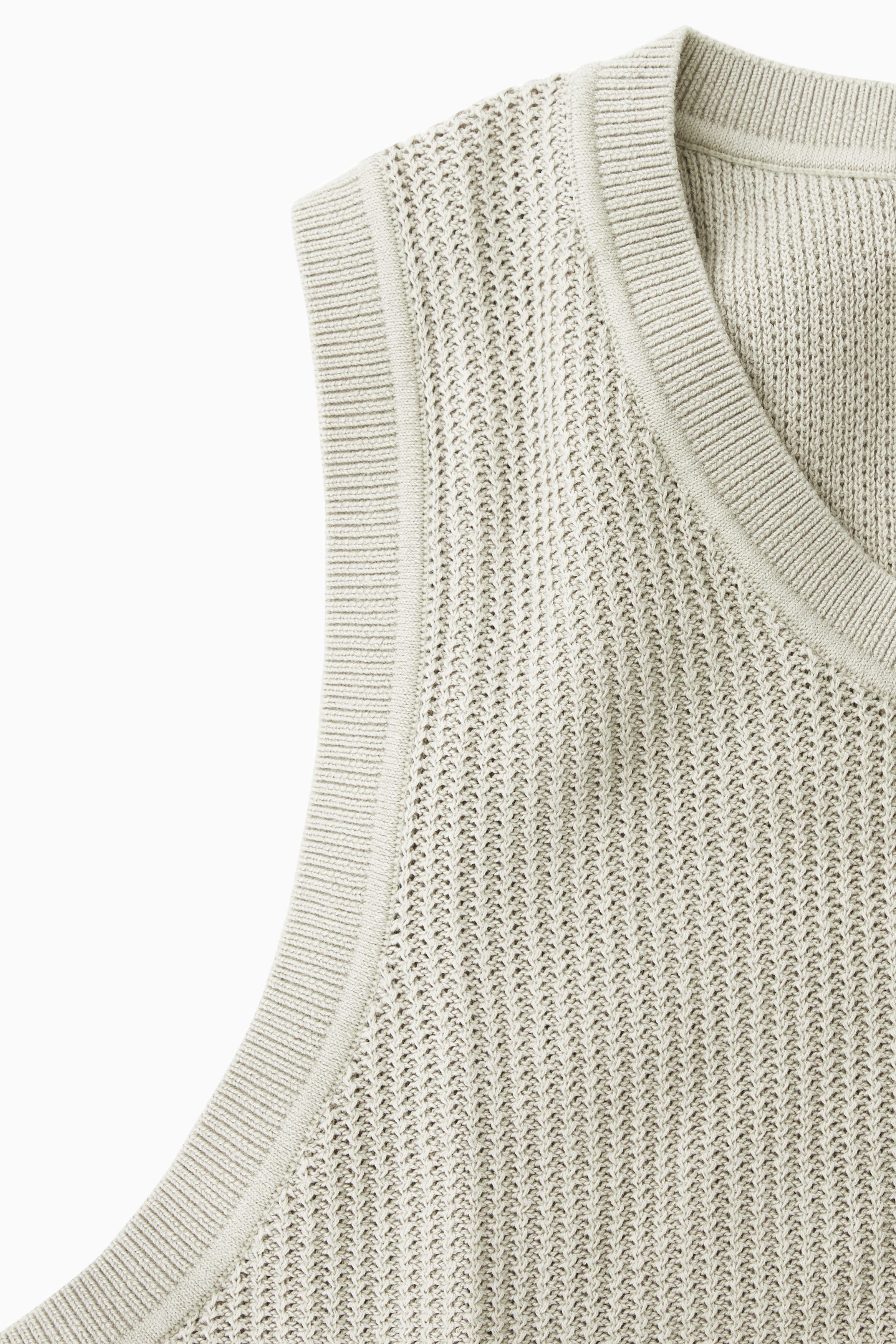 トップス COTTON WOOL KNIT VEST Knit Vest – KUOSE.com