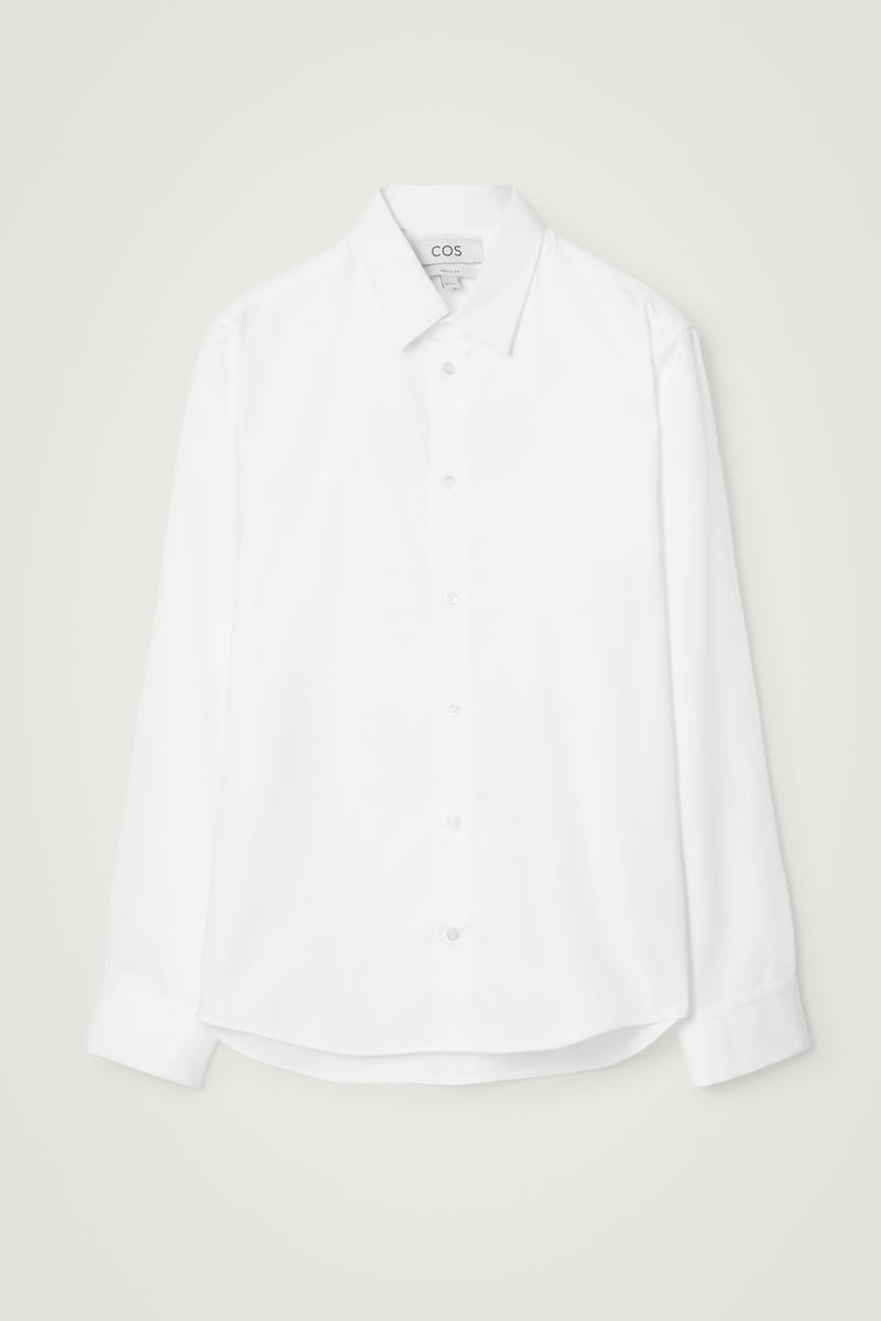 Regular Tailored Cotton Shirt