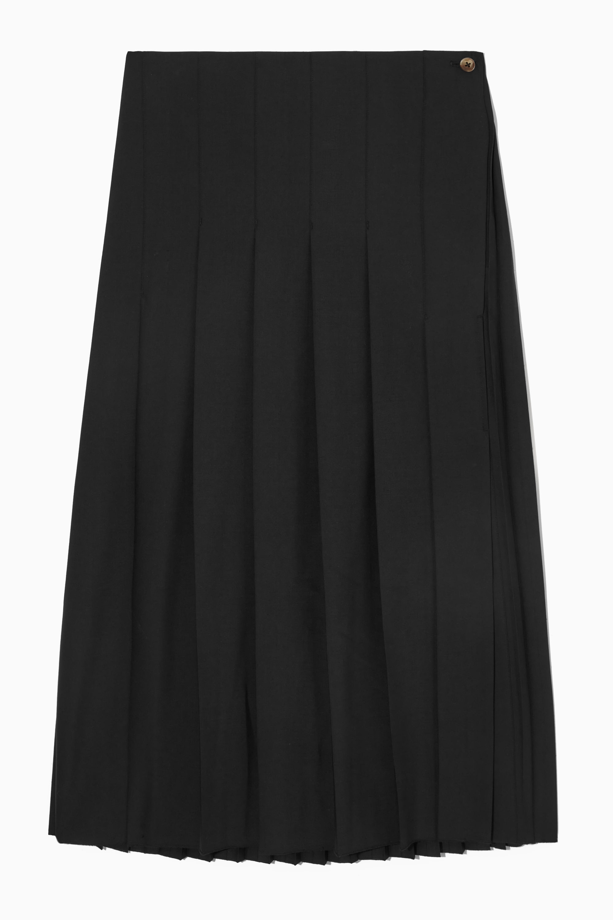 [Margesherwood ] / ☆ PLEATED MIDI SKIRT / black 6_de978a93-6ce6-4d1d-800b-