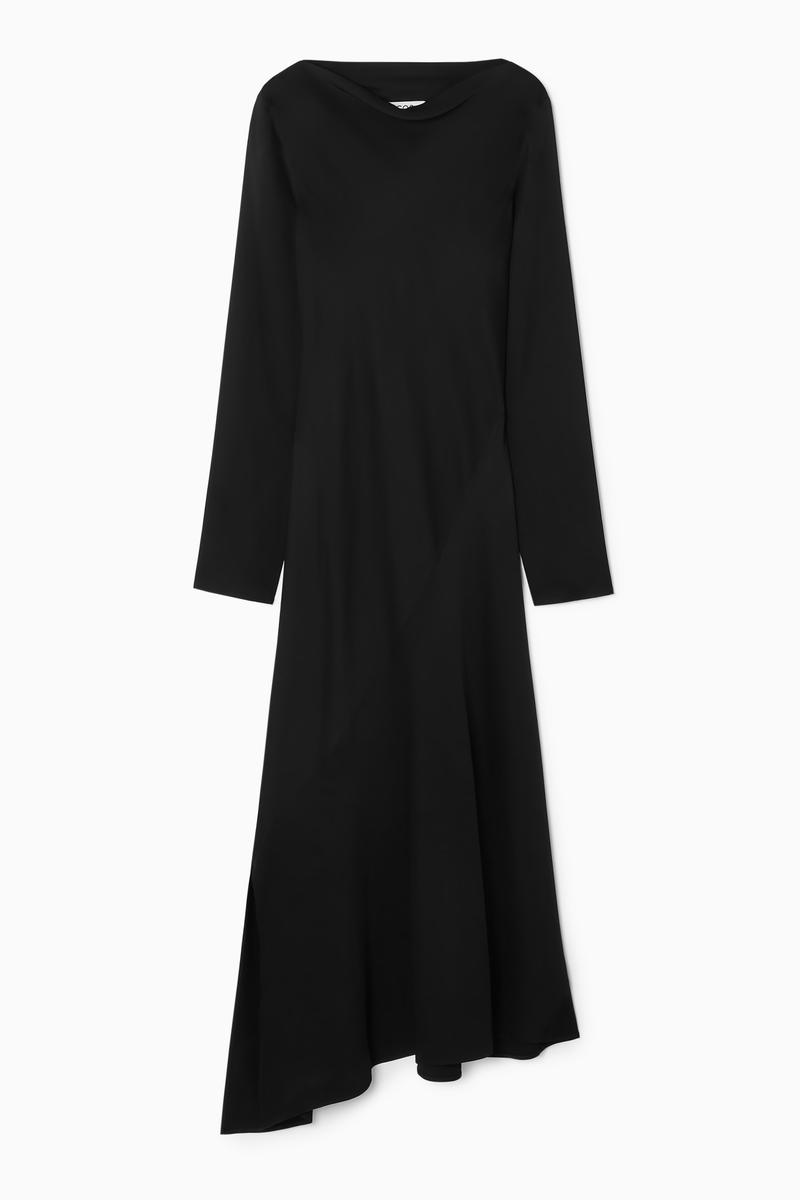 Asymmetric Midi Dress