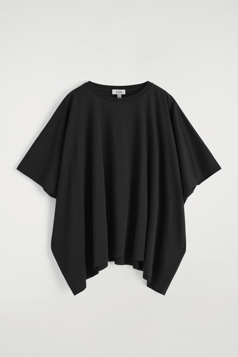 Oversized Batwing-Sleeve T-Shirt