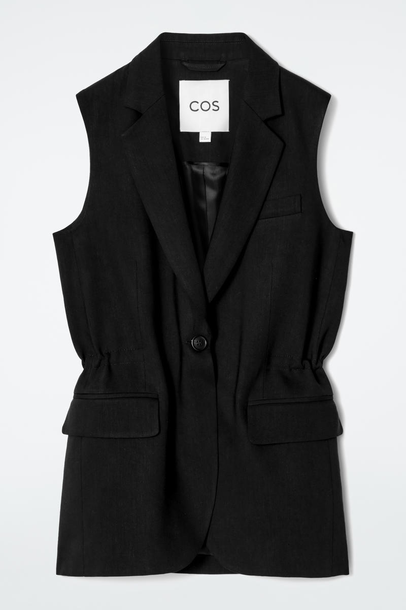 Slim Linen Waistcoat