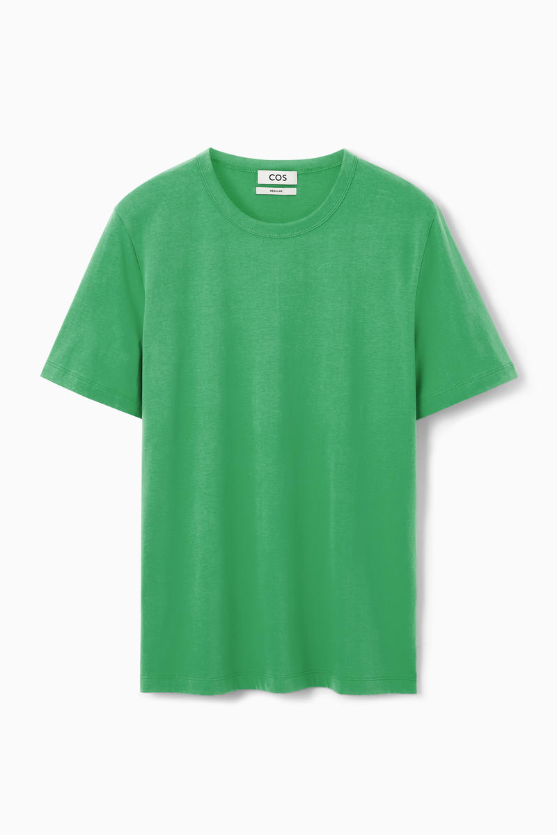 Brushed Lightweight T-Shirt in Green