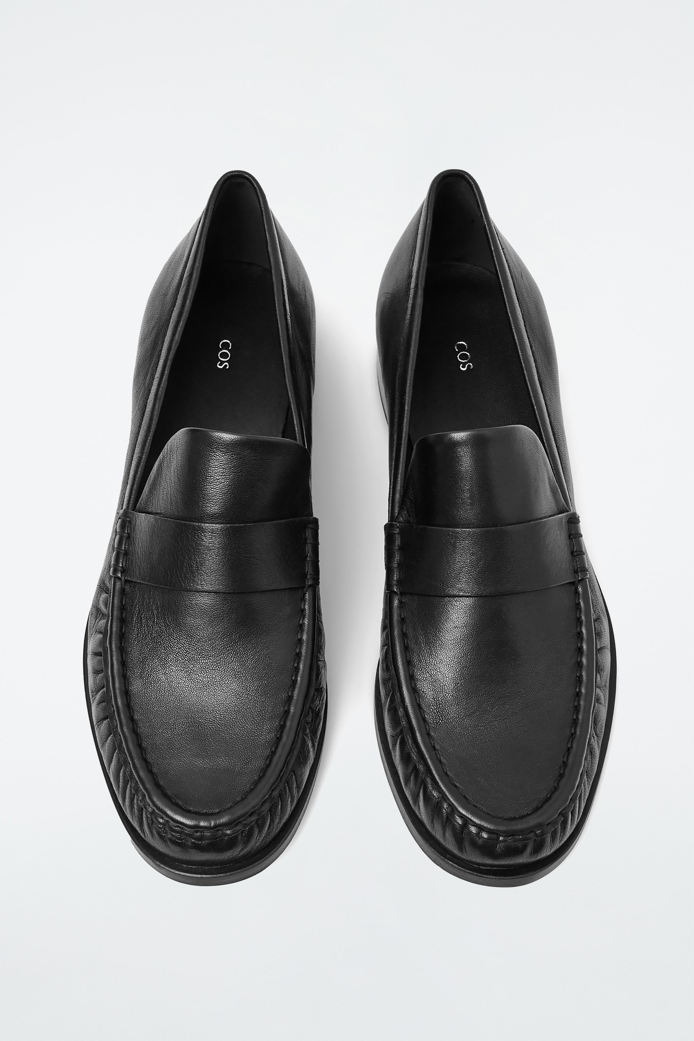 COS ローファー　39 CHUNKY LEATHER LOAFERS 厚底レザーローファー｜COS コス 公式