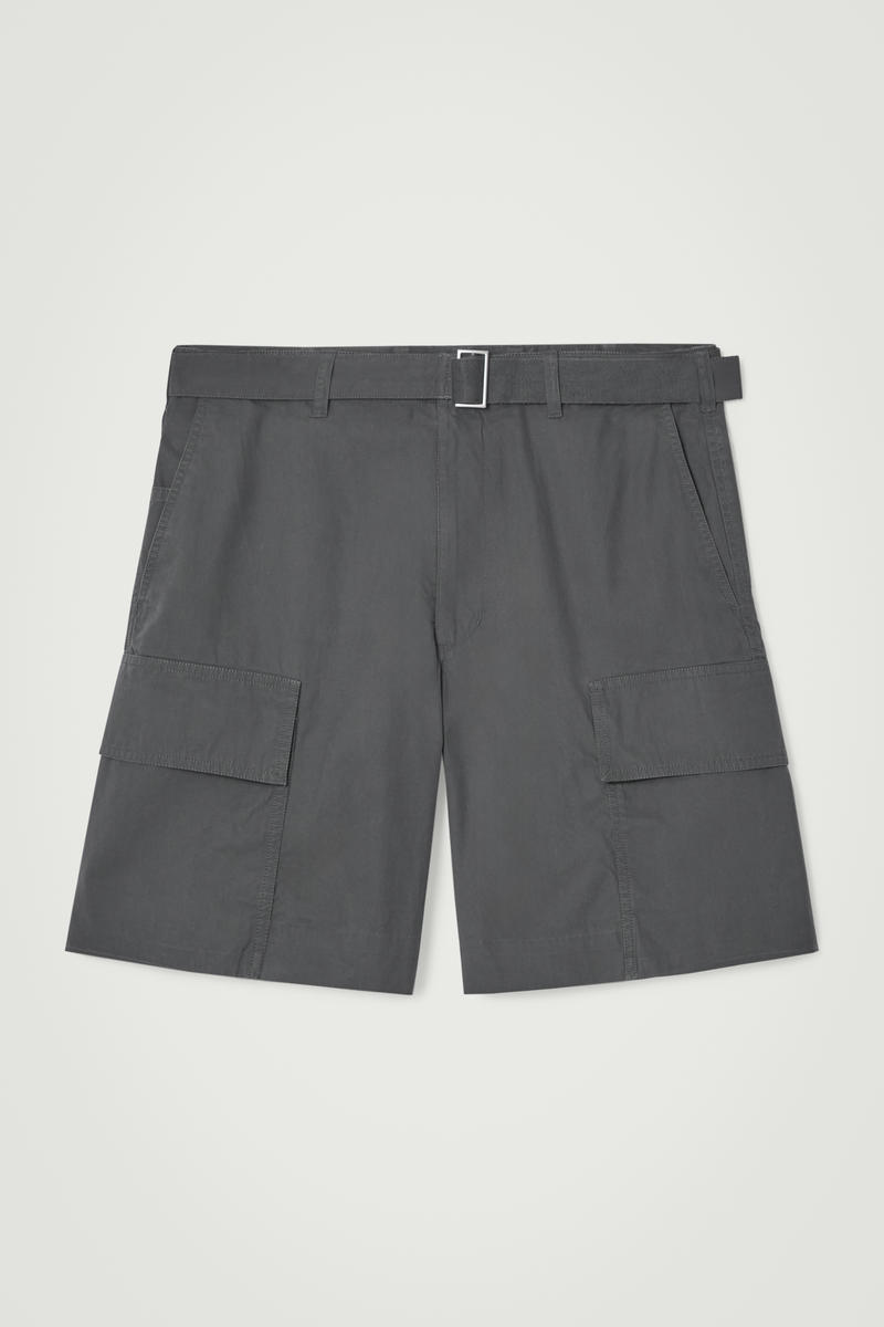 Belted Cargo Shorts