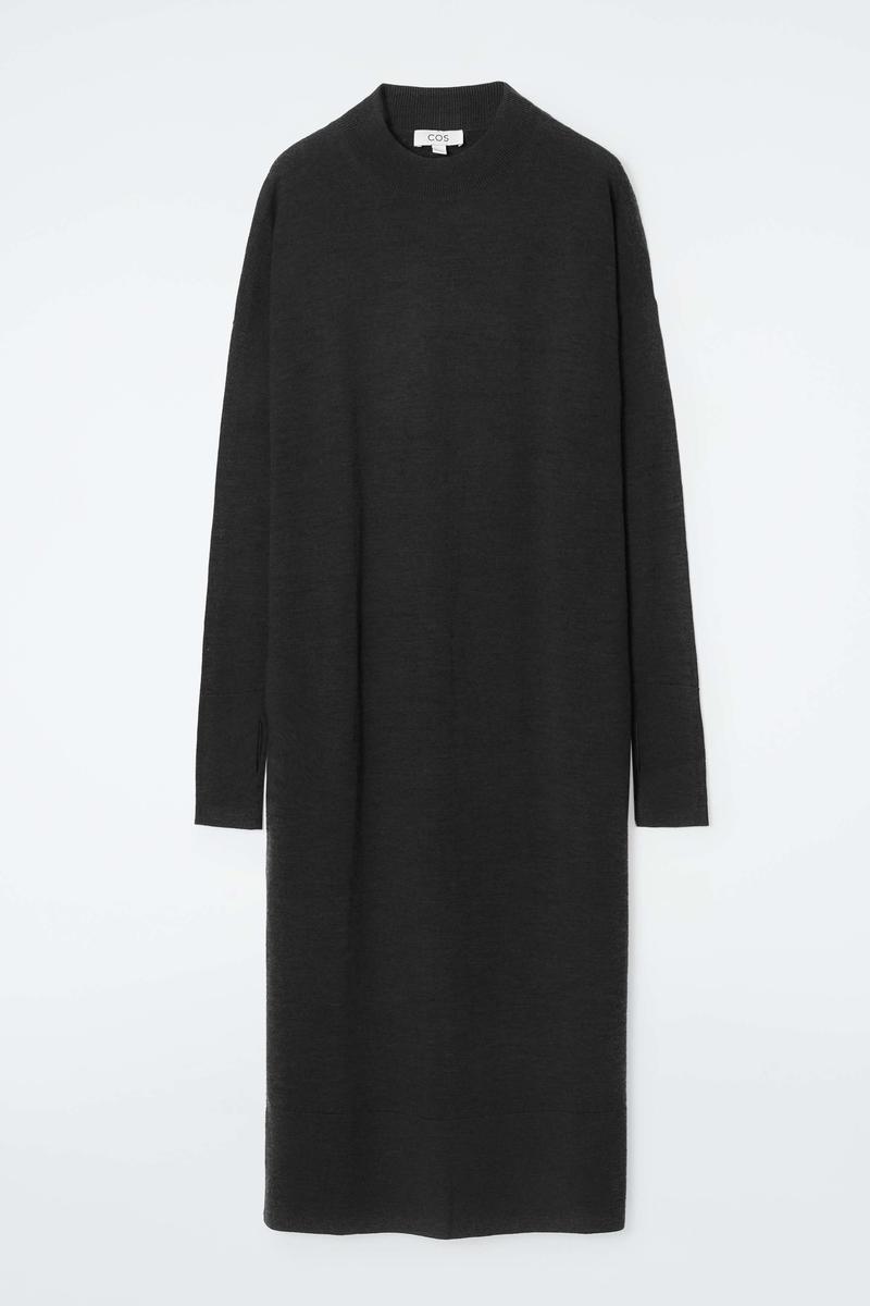 Merino Wool Midi Dress