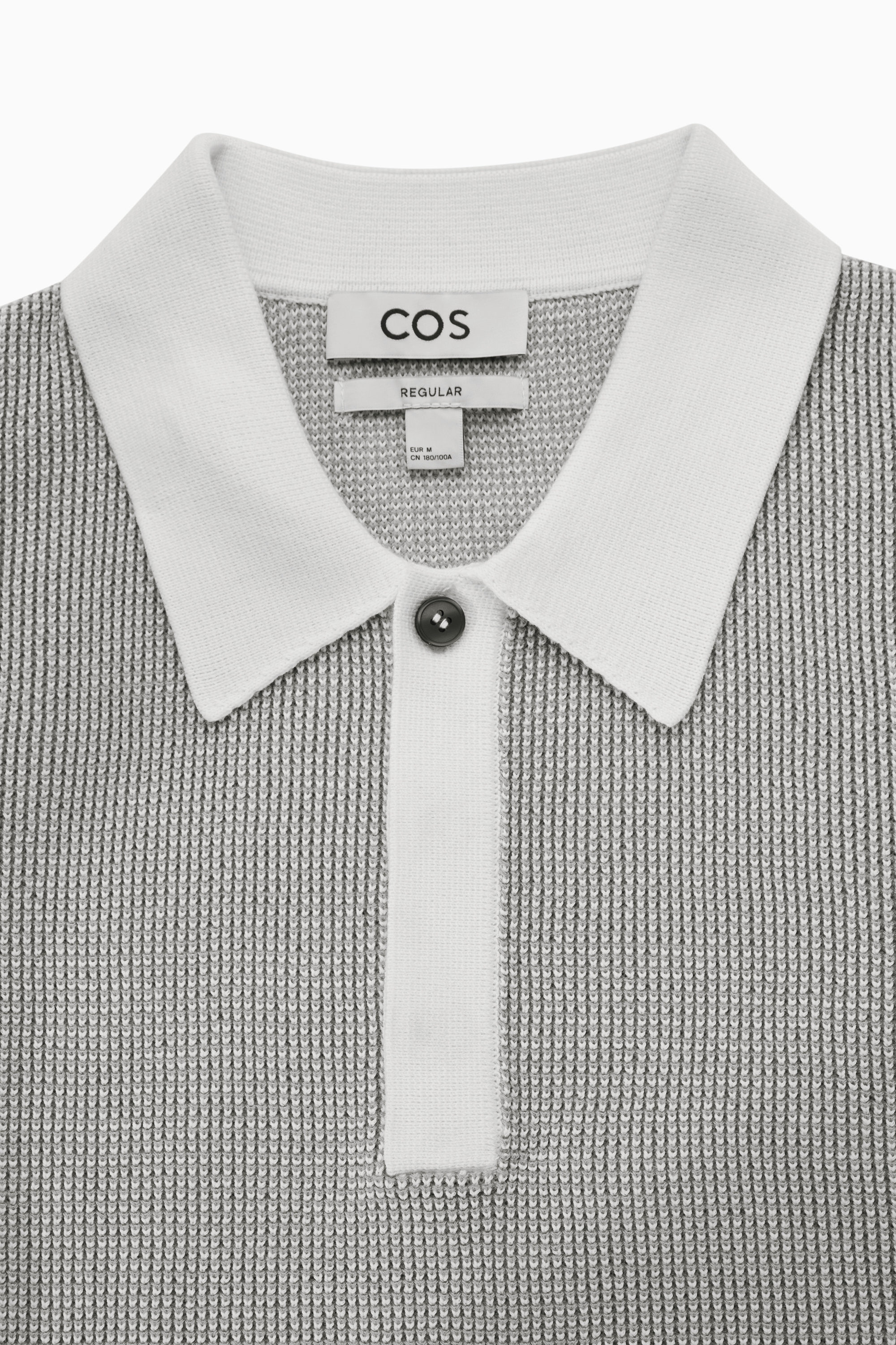 【美品】Tangram Polo shirt グレー XS(M〜L相当) TANGRAM ポロシャツ GOLF TEAM POLO SHIRTS メンズ レディース