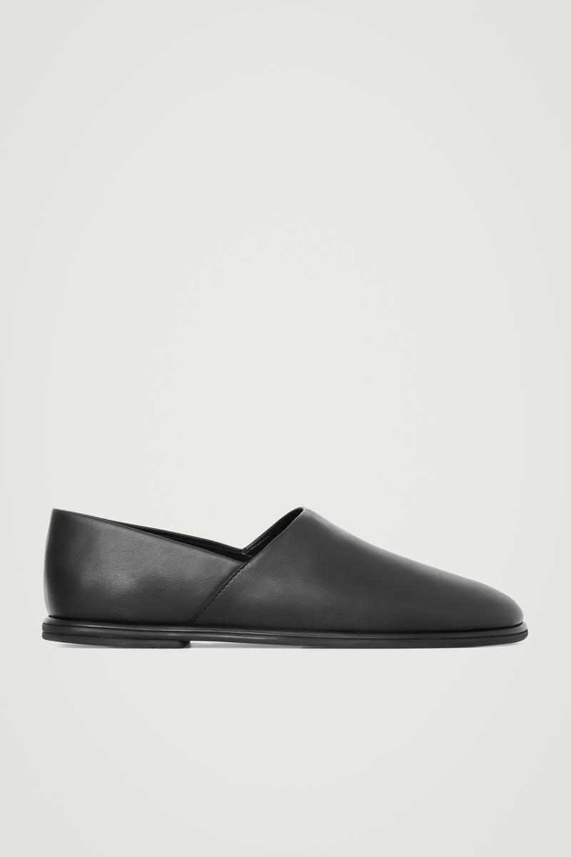 Leather Slip-On Shoes