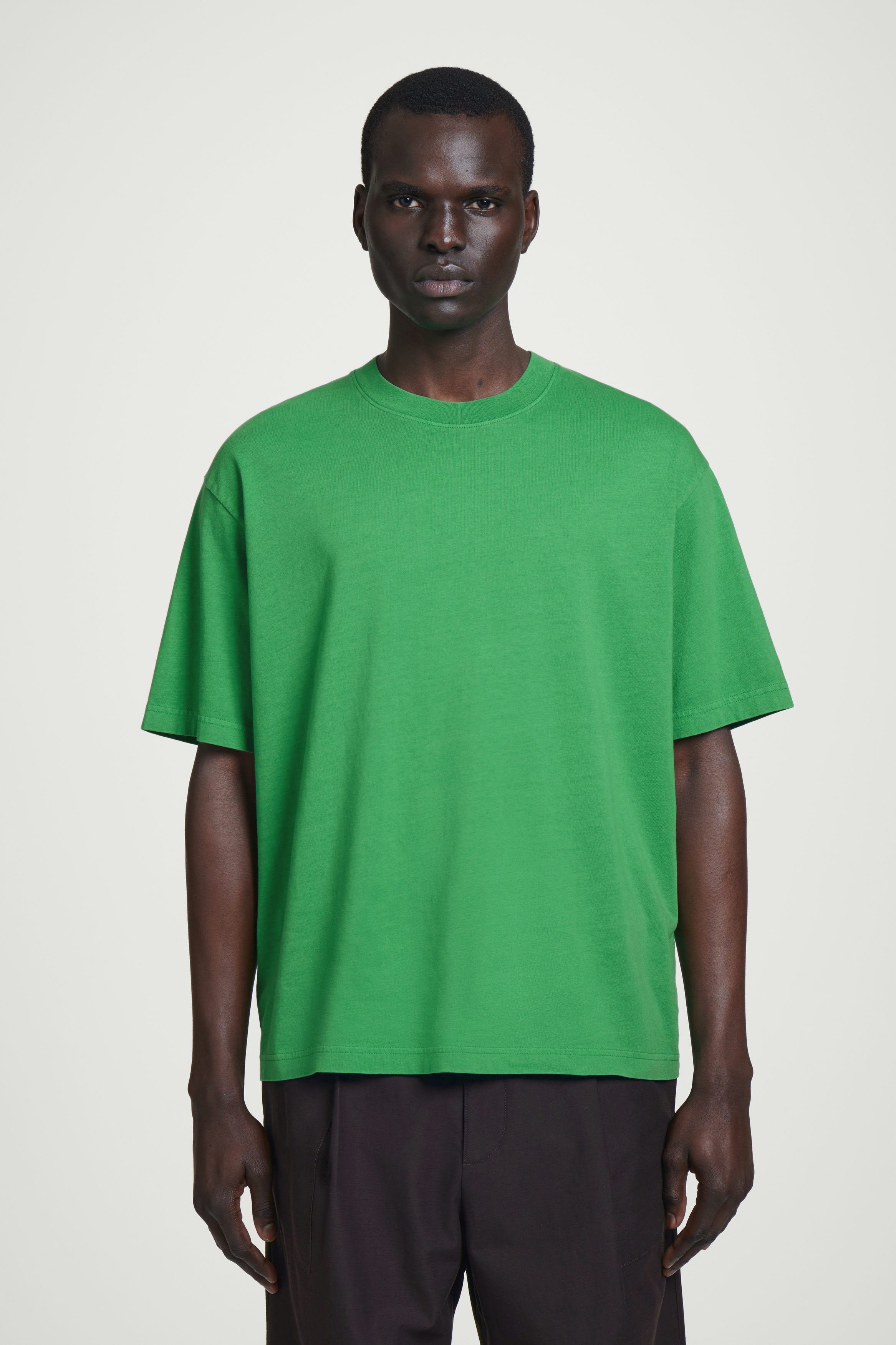 CASA FLINE ORGANIC COTTON T-SHIRT ネイビー CHILLAX FOX PATCH REGULAR TEE-SHIRT | Maison Kitsuné