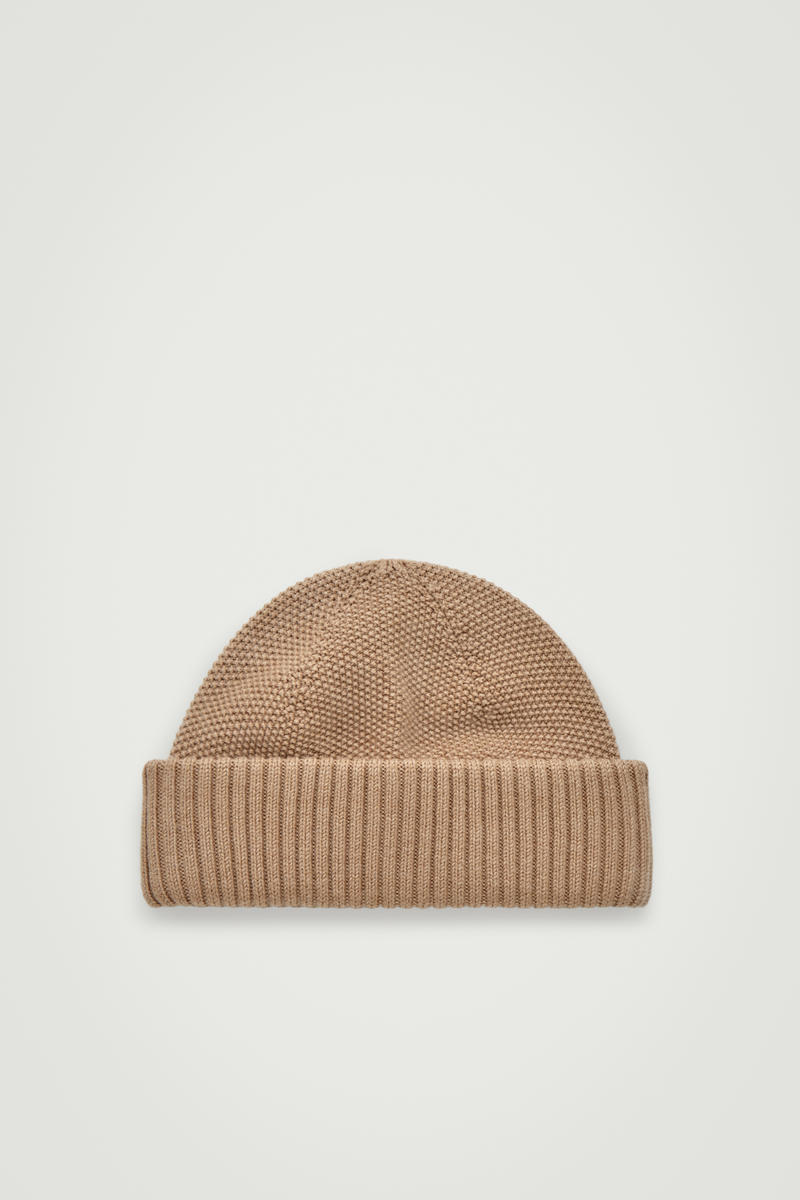 Textured Wool Beanie