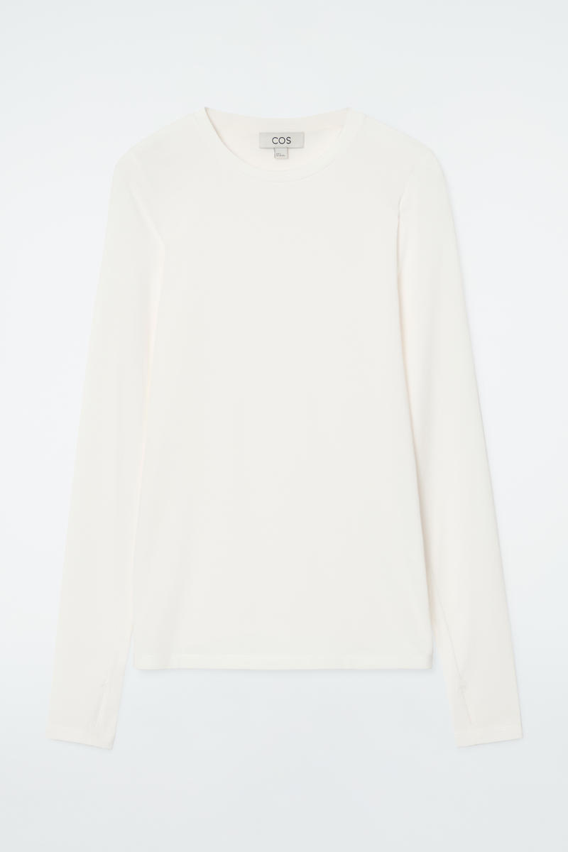 Slim-Fit Long-Sleeve Top