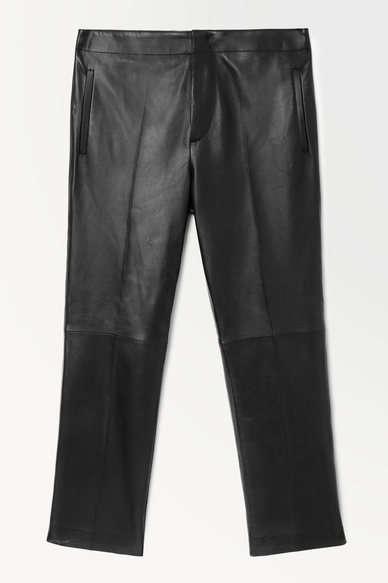 The Tailored Leather Trousers