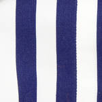 blue / white / striped