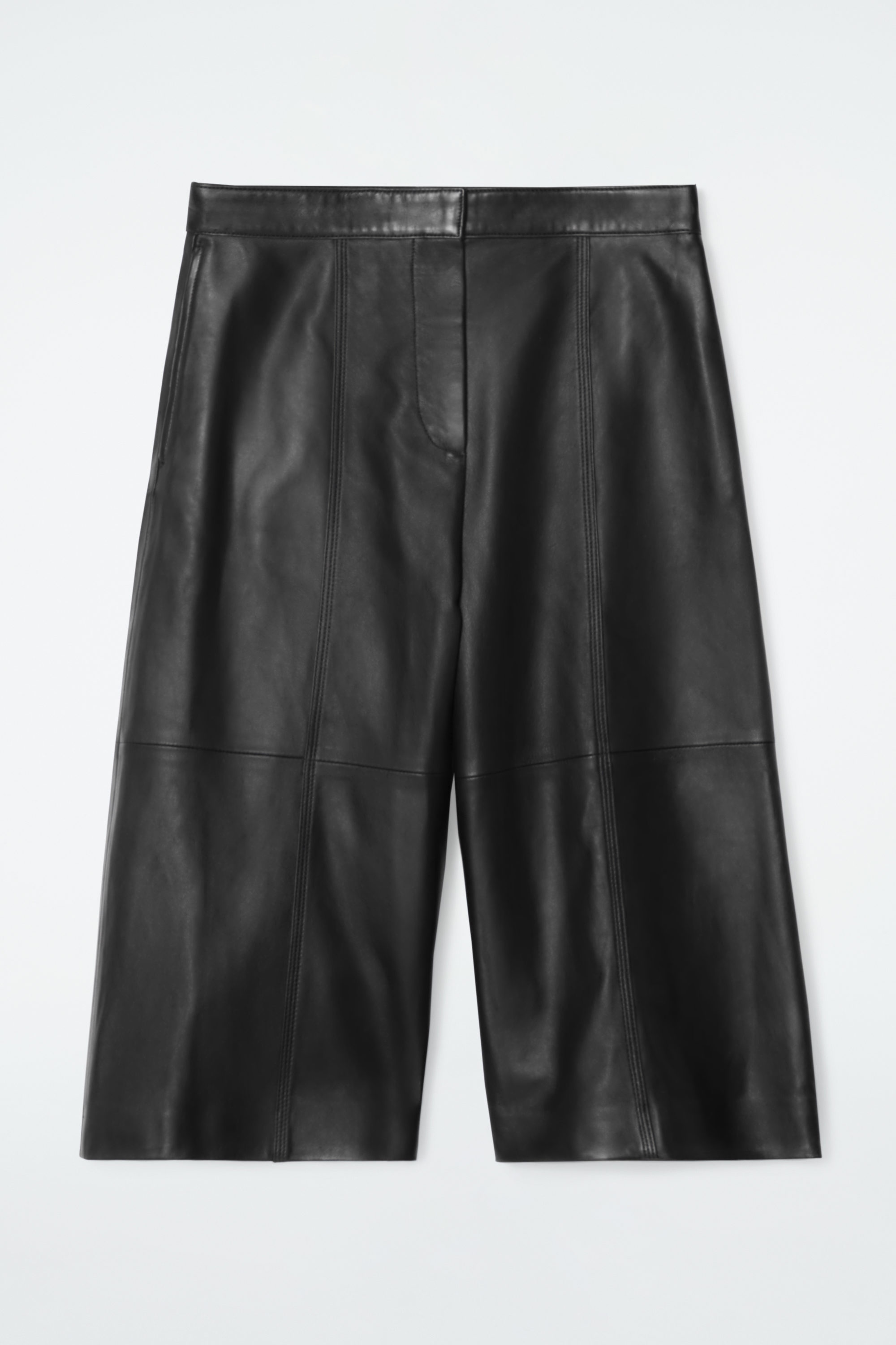 leather like wrap culottes – shéller / シェリエ