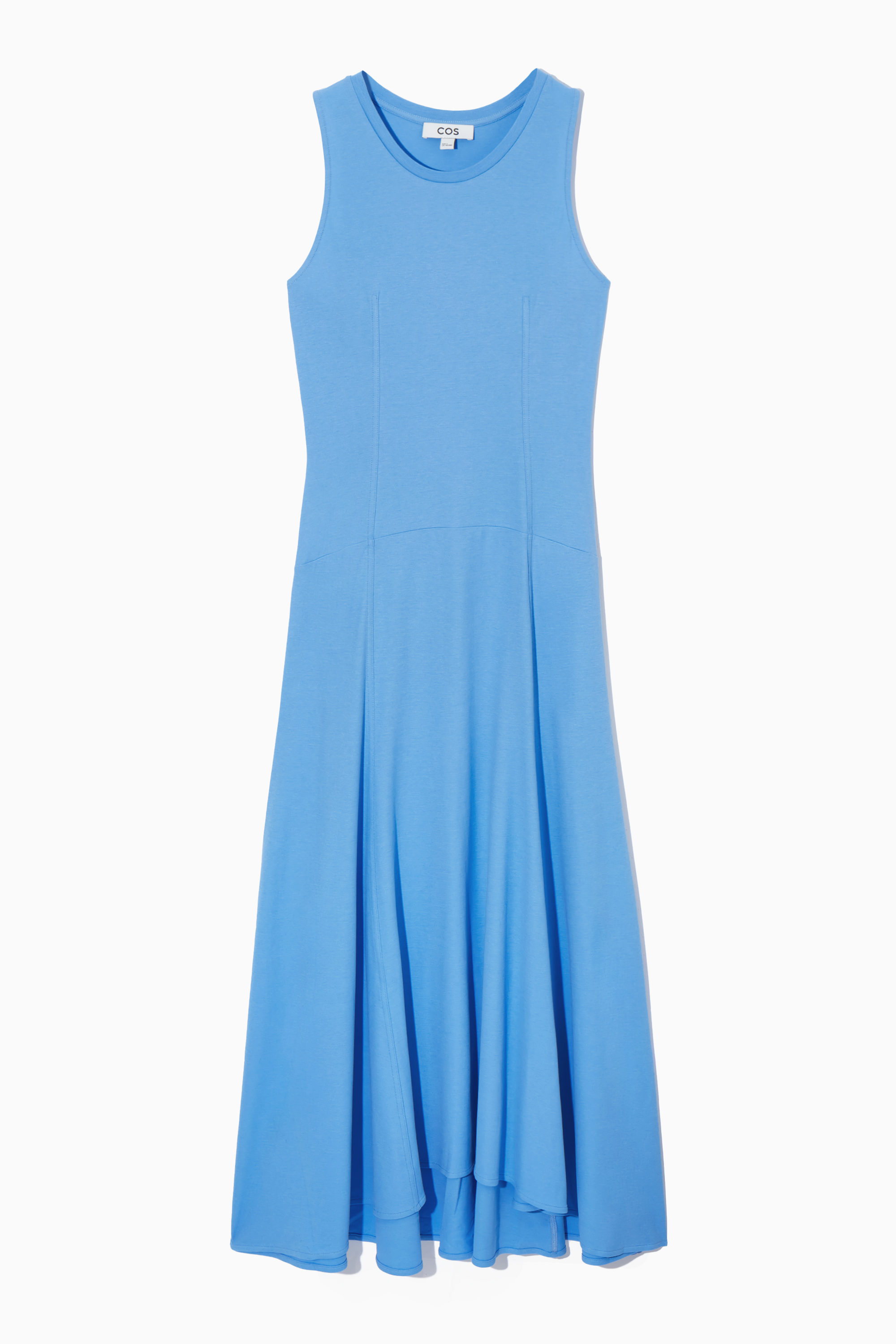 ★Cest Moidew★ Cest_Line ribbon sleeveless dress_BLUE 230831_LylouTheLabel_Ecom_Assy