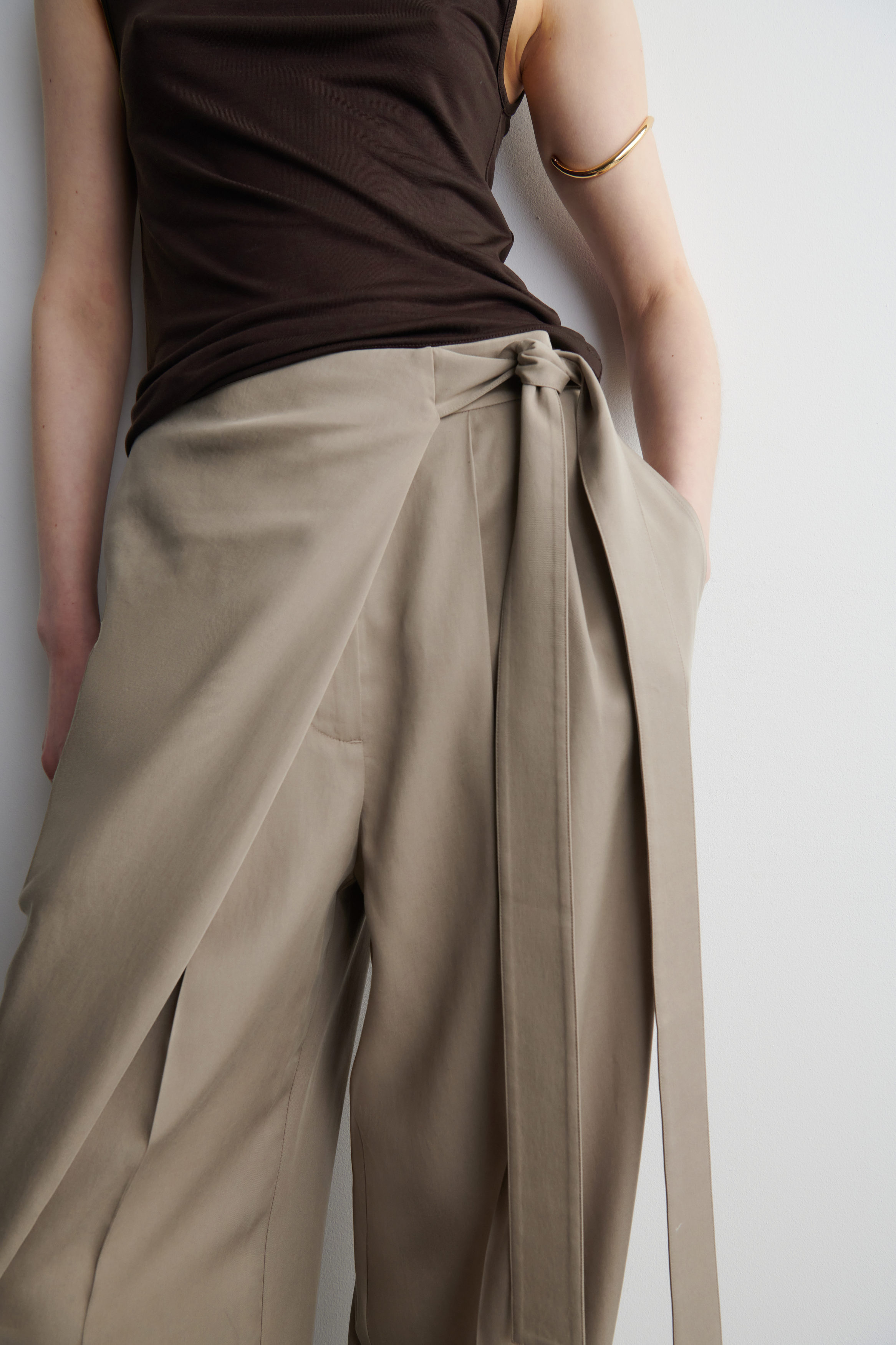 BLESS n゜59 Wrap Pants DIY How To Make Wrap Pants - YouTube