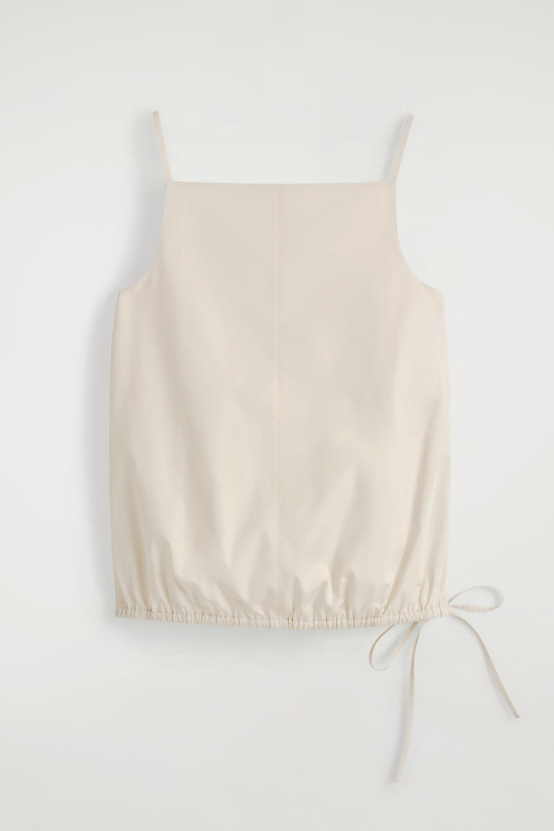 Tie-Detail Cotton Top
