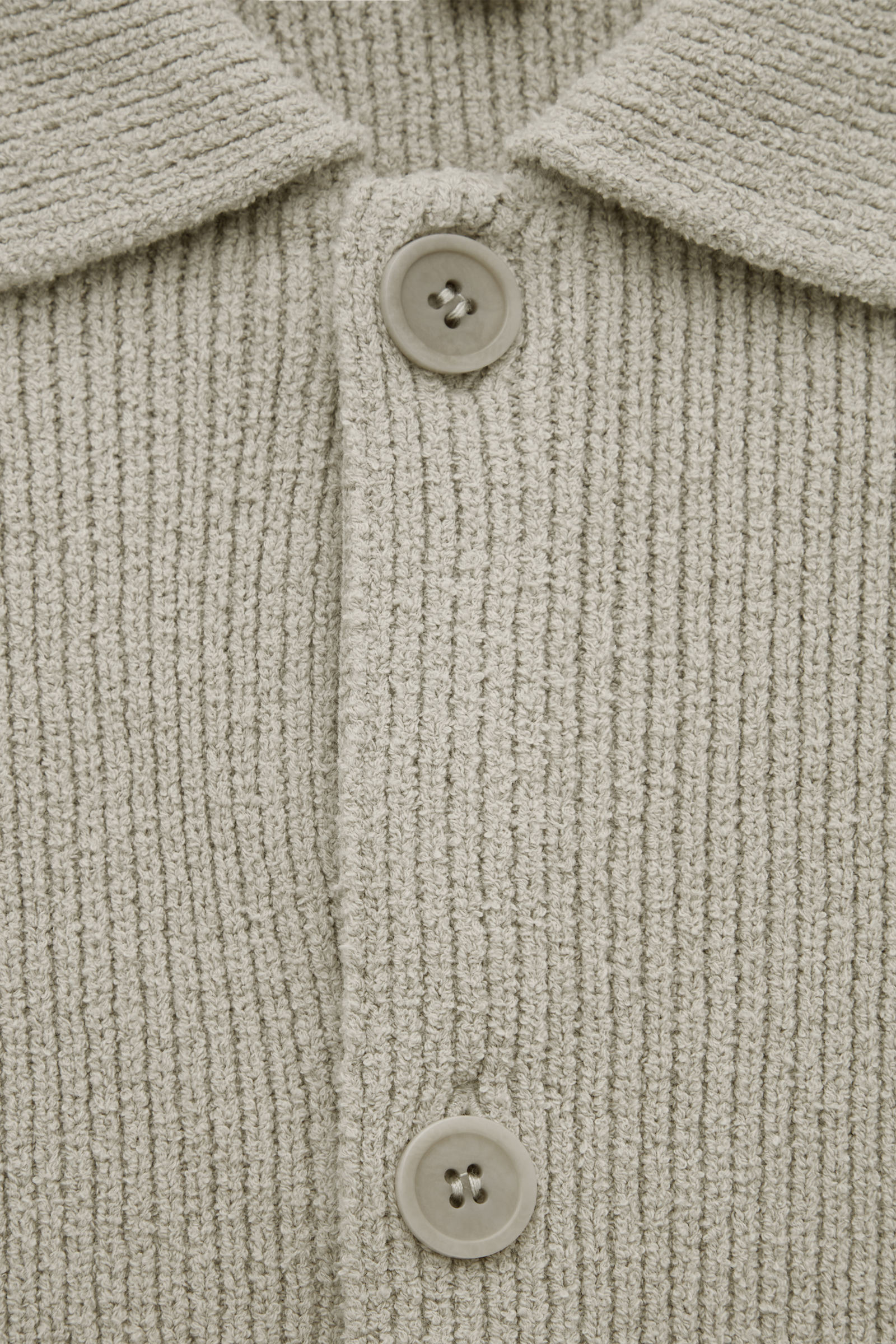 Bouclé-knit cardigan - BLACK - men | COS AU