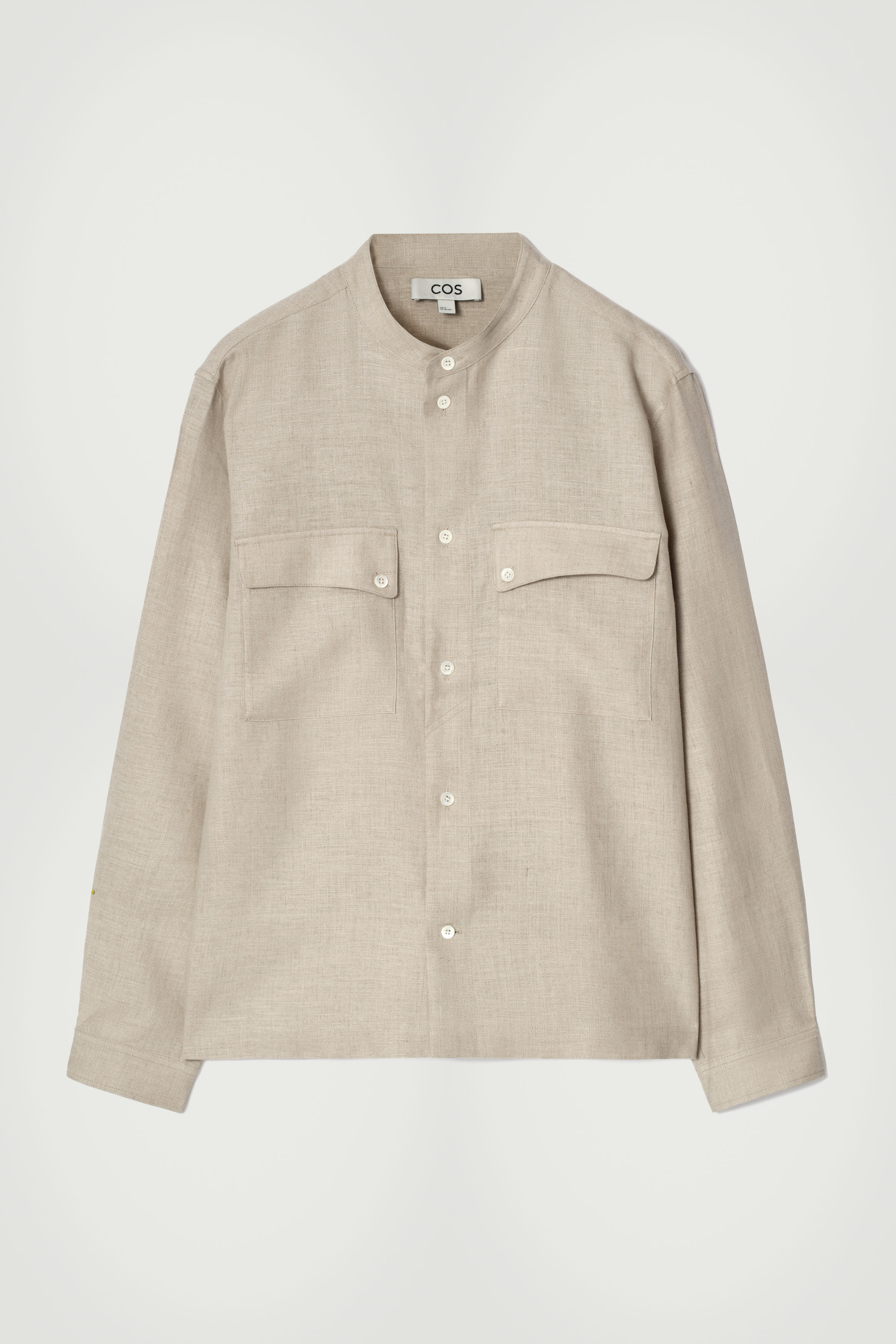 Minimalist Pocket Linen Shirt
