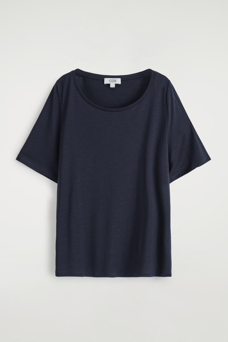 Cos Relaxed Scoop-neck T-shirt