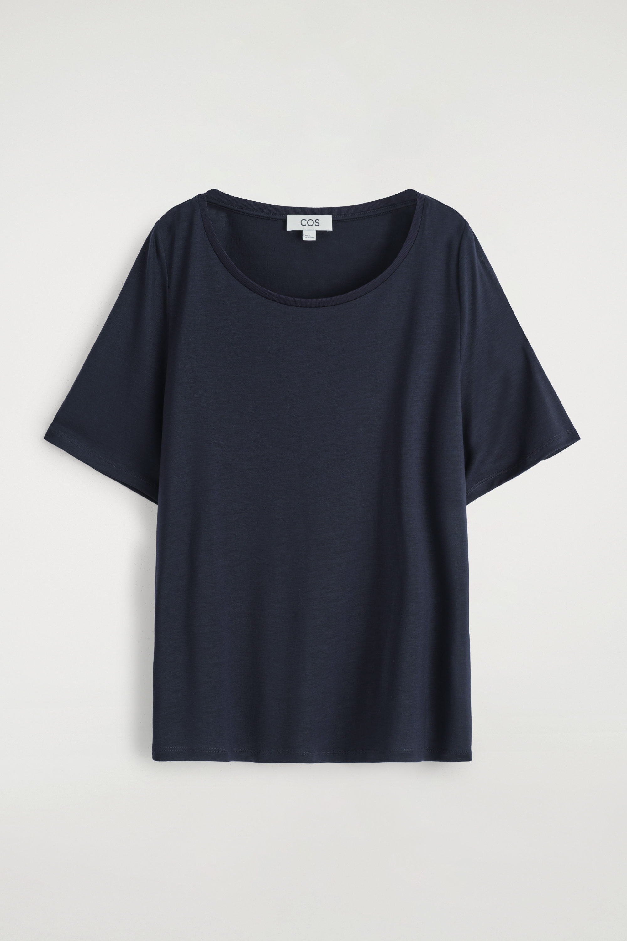 Tシャツ・カットソー NAVY COTTON T-SHIRT Navy Blue Cotton T-shirt SS25 25729619 | Zegna BE
