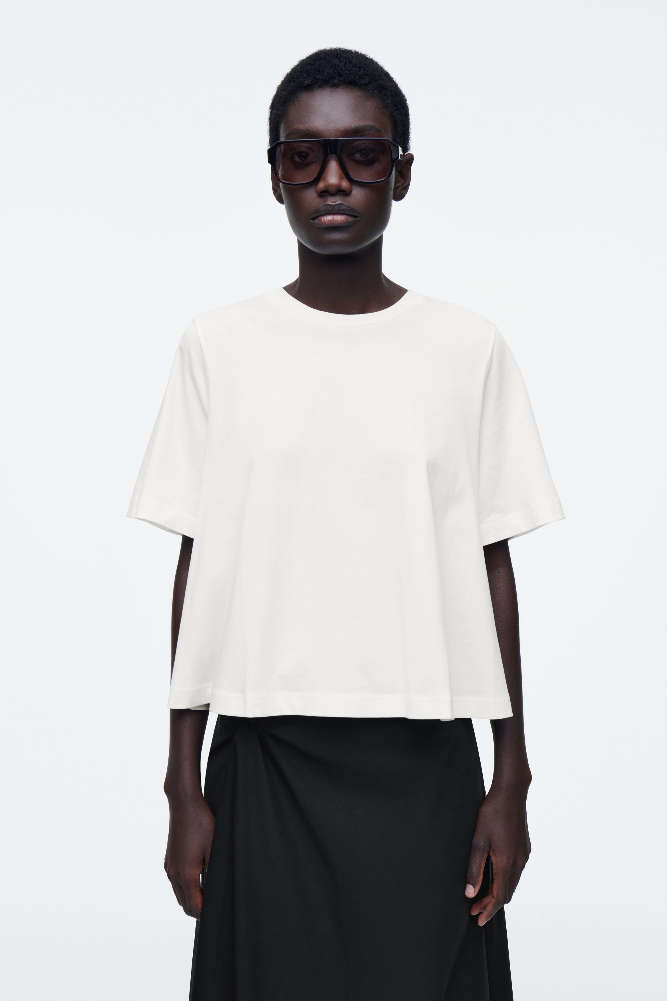 Tシャツ・カットソー BODE White Cotton ette Blouse bode-designer-white-Beaded-