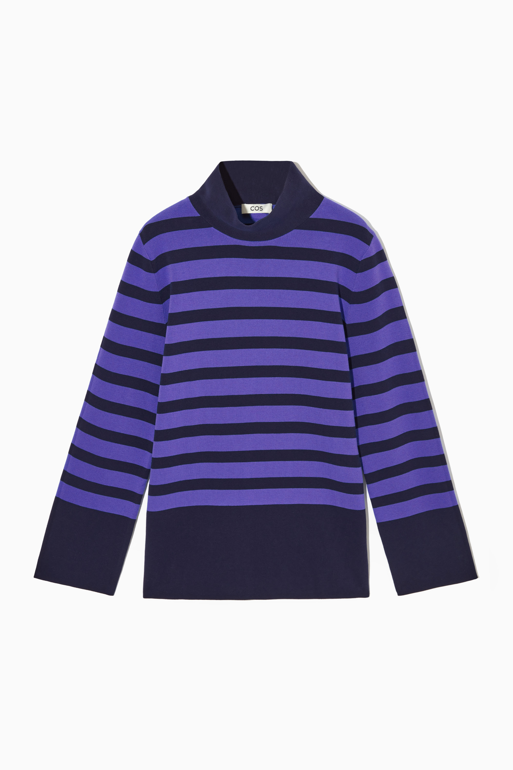 ⚫︎TK0509⚫︎ SUPER HIGH GAUGE SHEER RIB TURTLE NECK L/S TEE - AURALEE