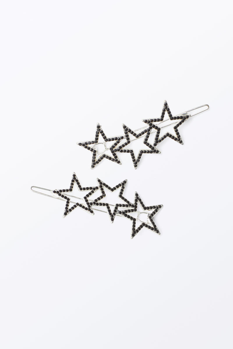 Stjärnformade hårspännen