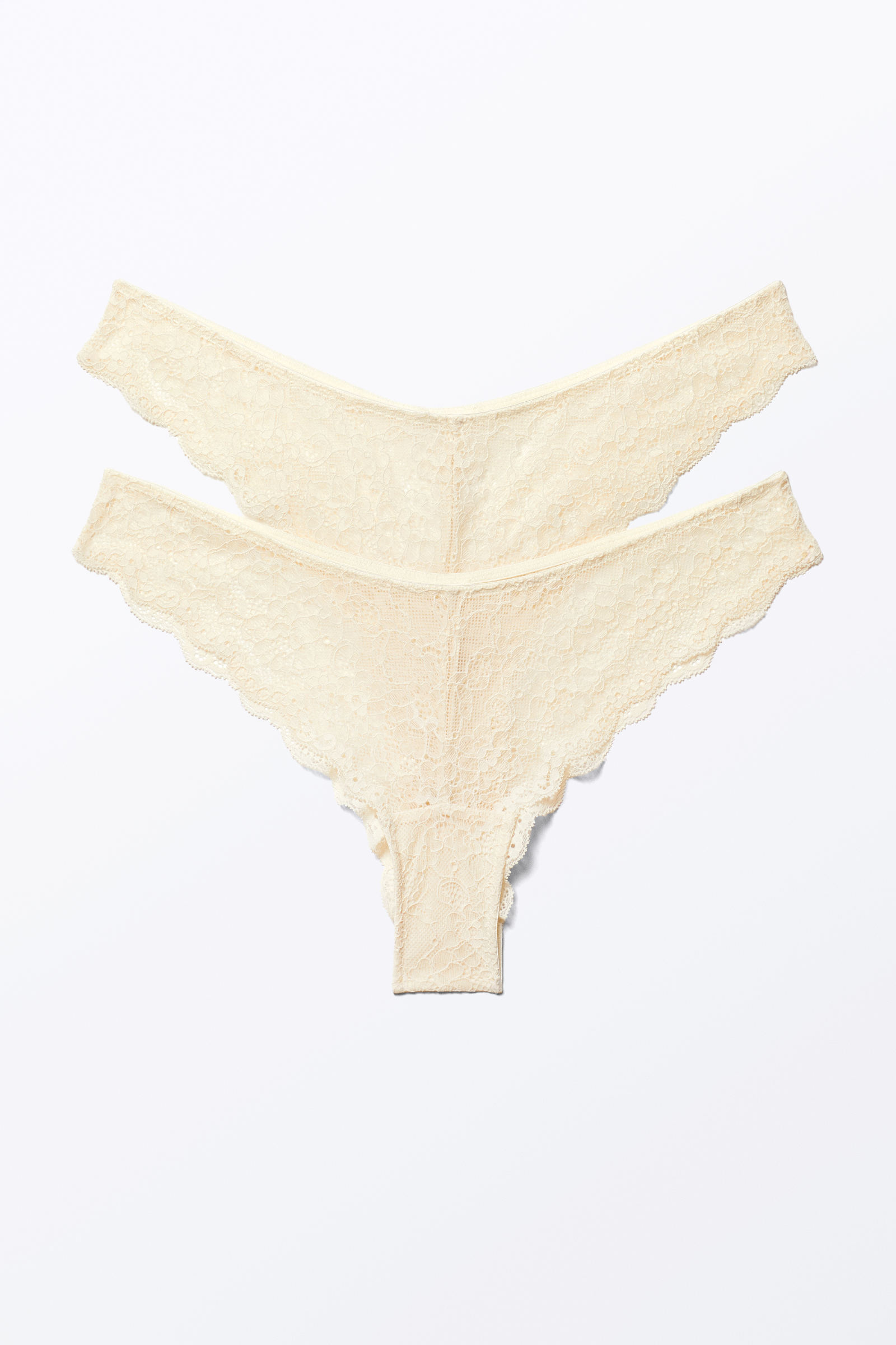 2-pack Lacey Lace Brazilian Briefs