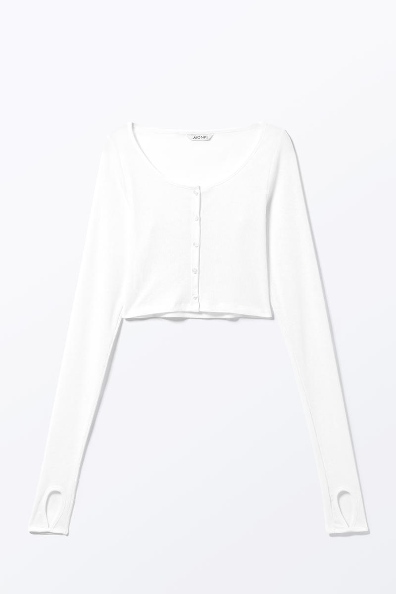 Skir ribbad cardigan