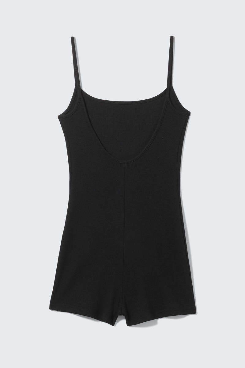 Tight ribbad jumpsuit
