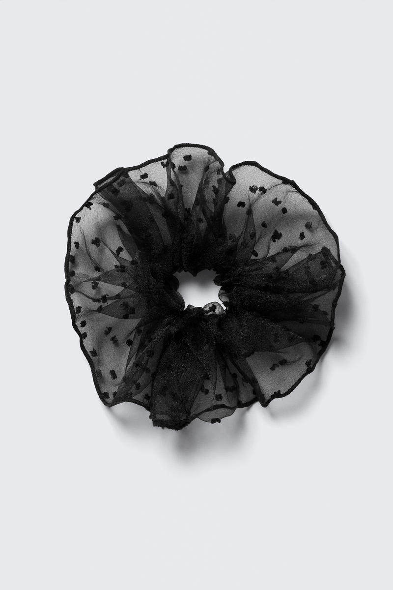 Scrunchie i mjuk mesh