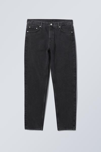 barrel relaxed tapered jeans - Tuned Black | Weekday DK