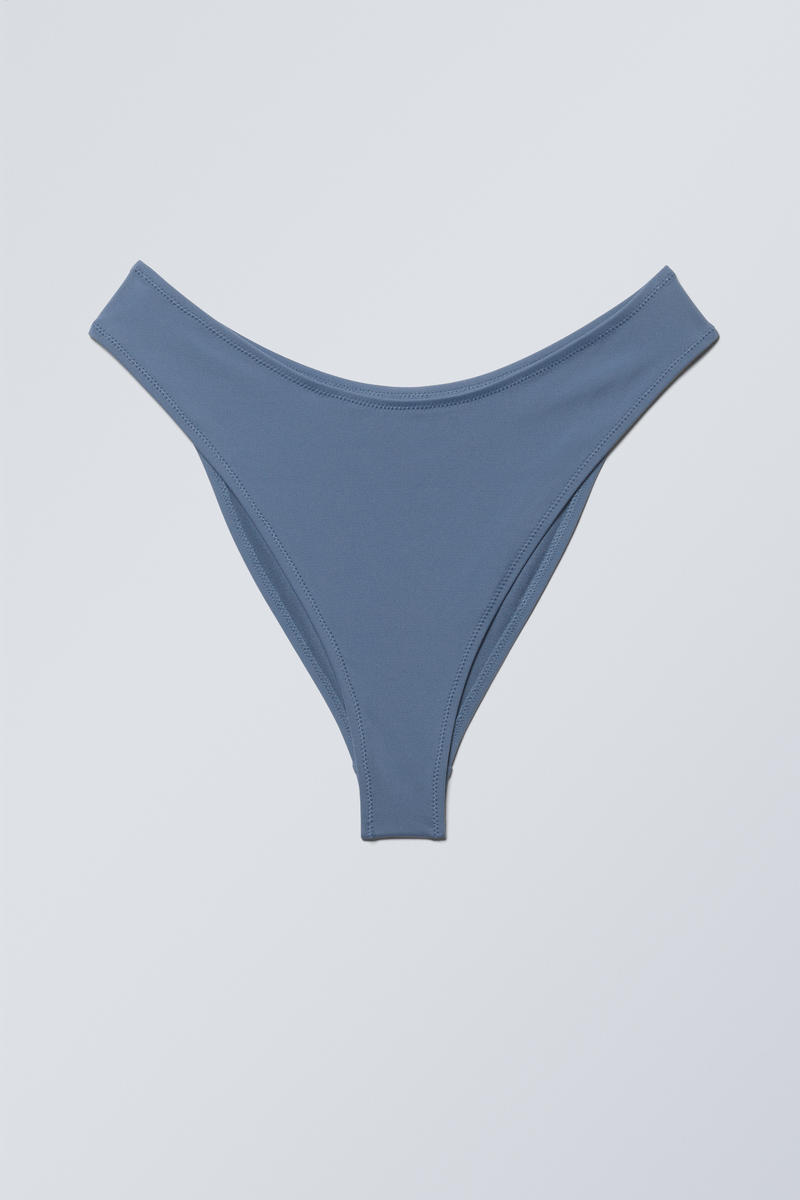 scoop bikini bottoms - Dusty Blue | Weekday GB