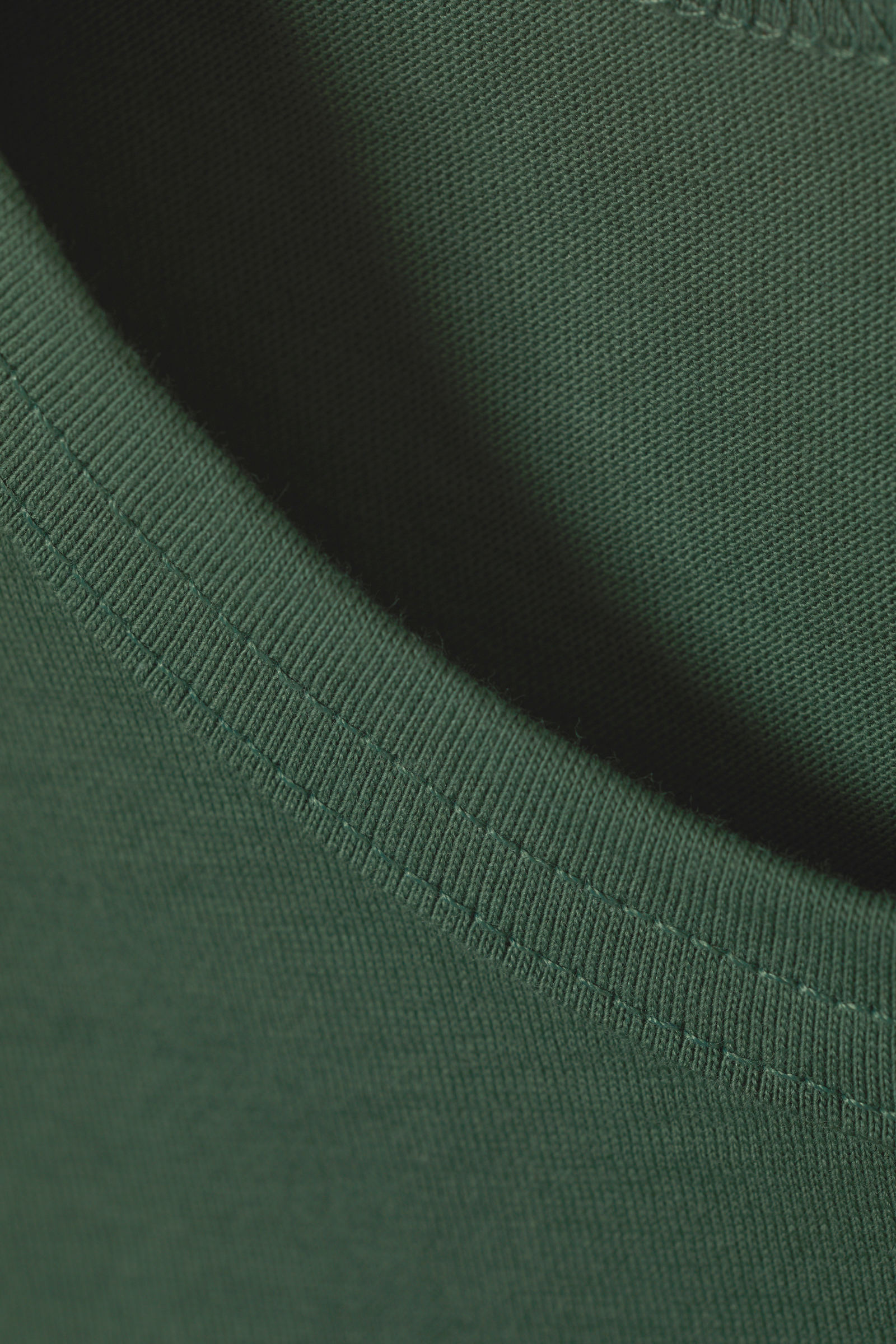 wide shoulder fitted tank top - Dark Green | Weekday EU