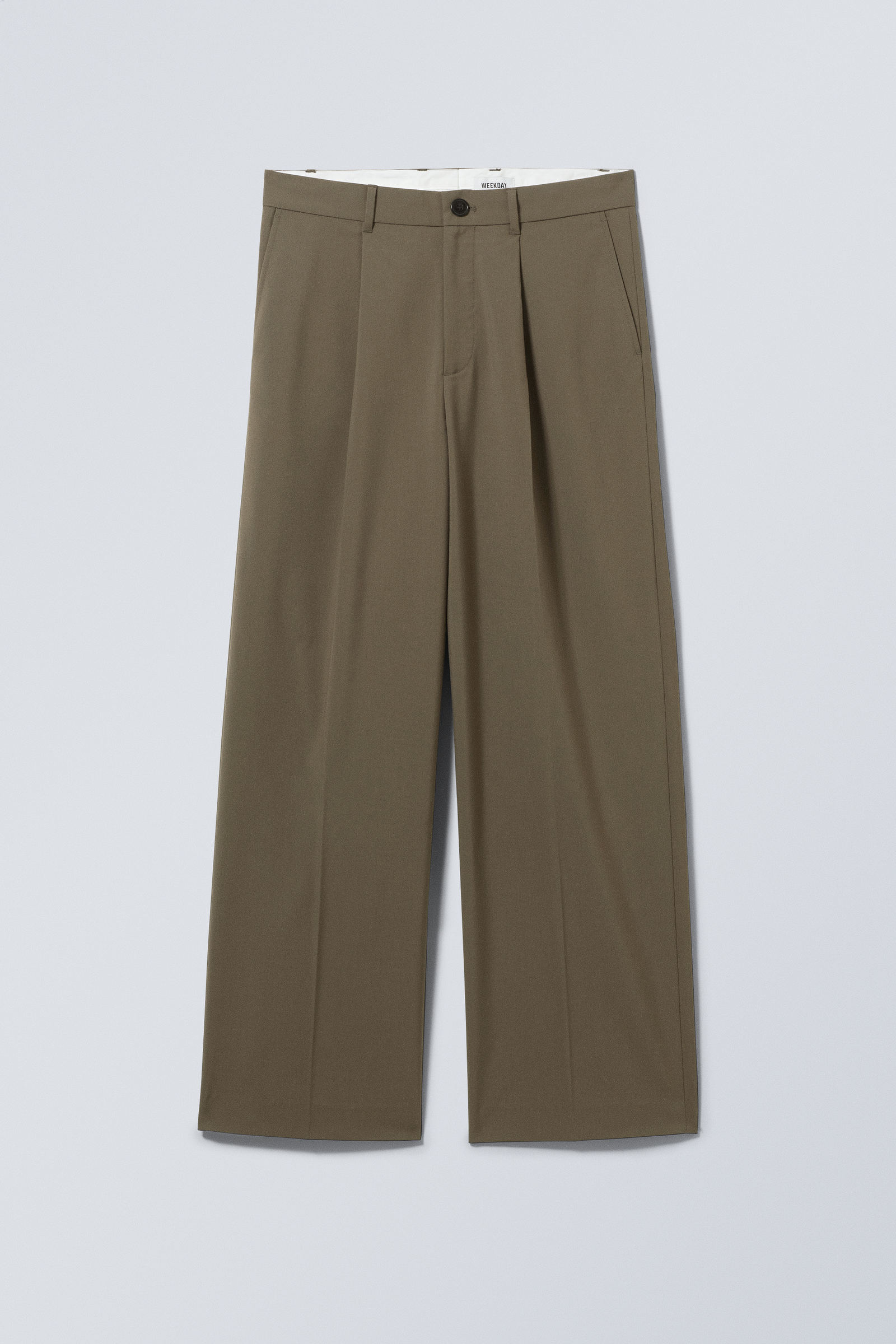#5A554C - Uno Loose Suit Trousers - 2