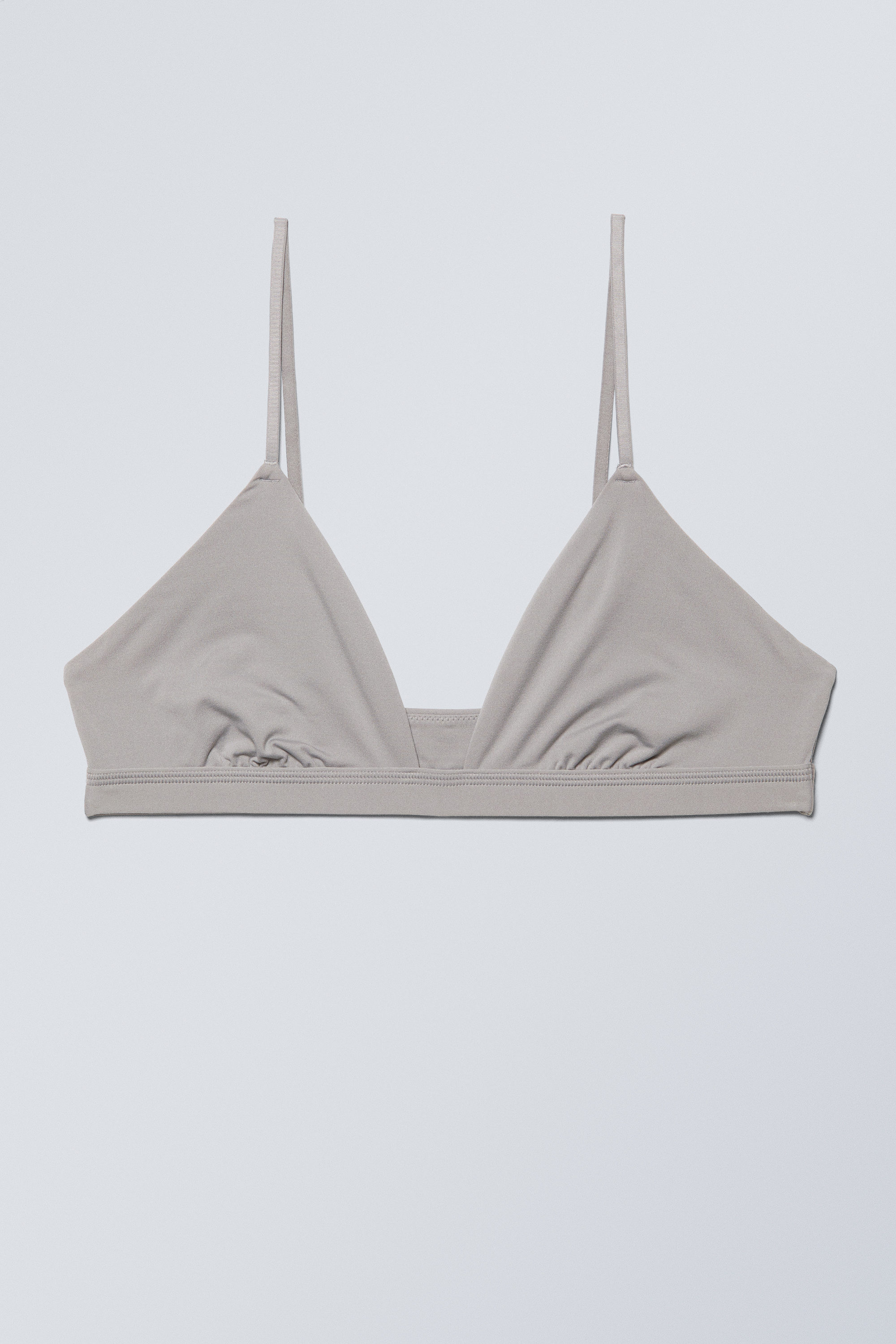 Rib Cotton Bra