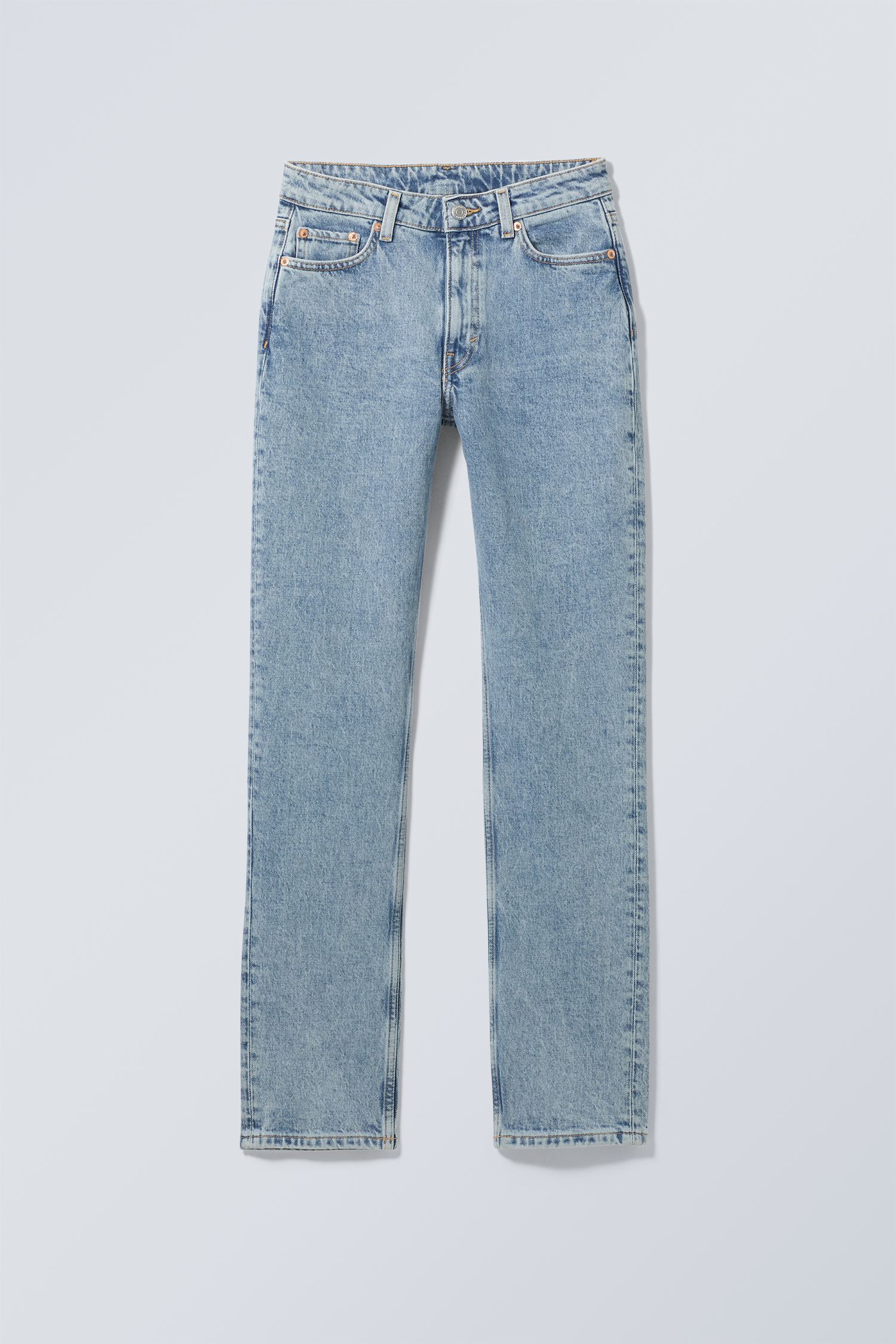 #8898AC - Smooth High Slim Jeans - 1