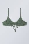 Sage Green - Wire Bikini Top - 1