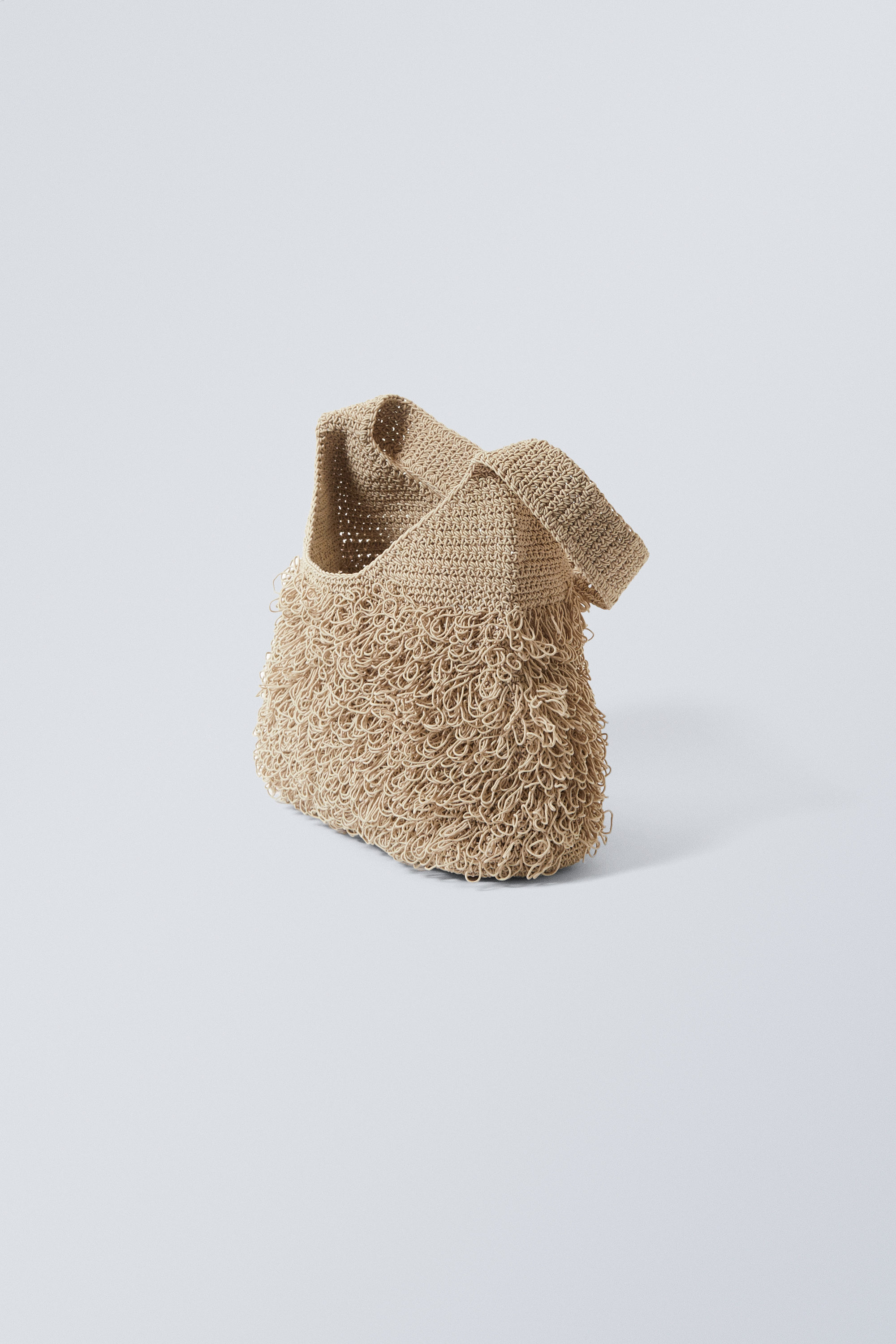【WEEKDAY】新作♪ SMALL LOOP ハンドバッグ small loop handbag - Beige | Weekday WW