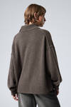 Dark Mole - Wool Turtleneck Sweater - 3