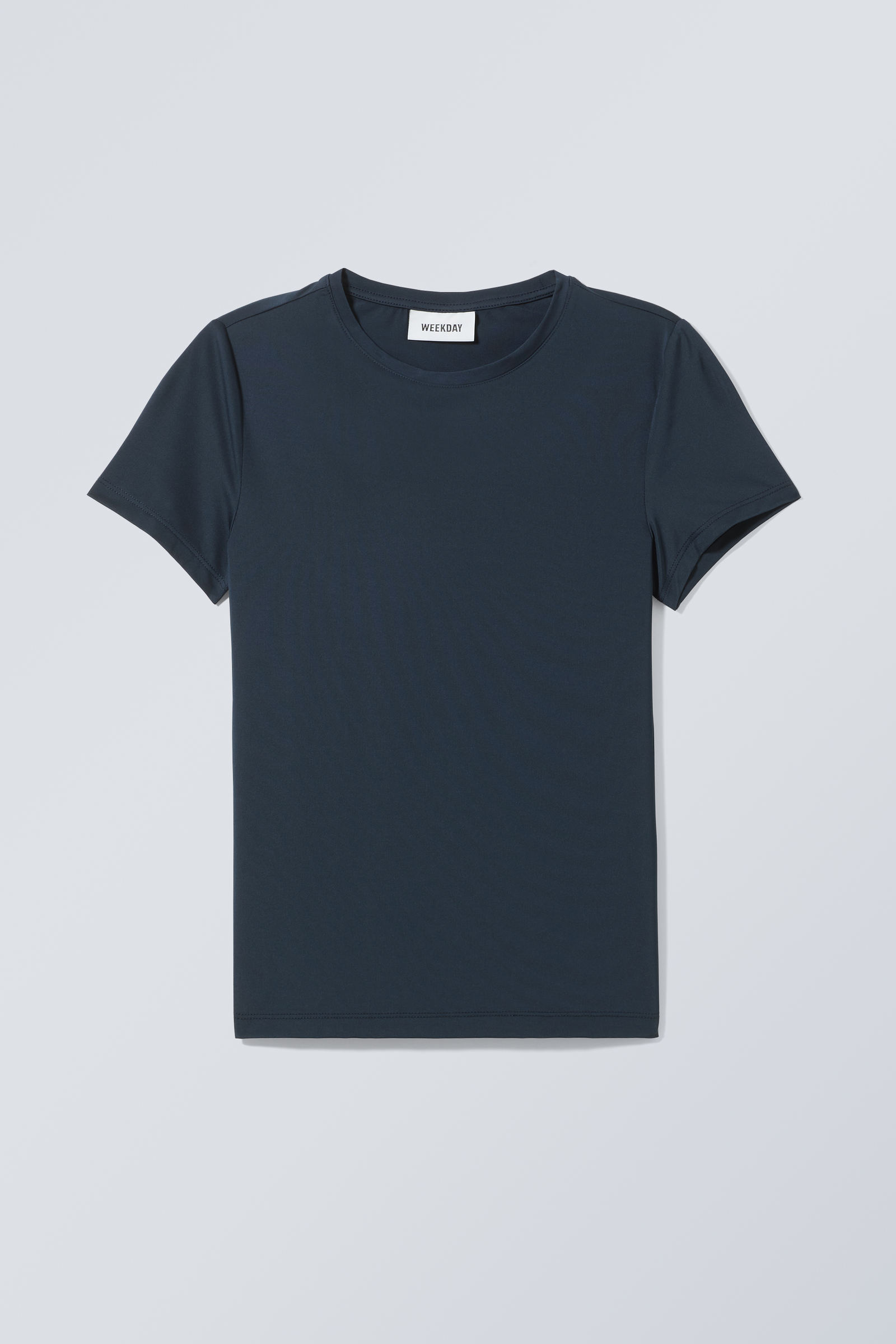 Dark Blue - Fine T-shirt - 0